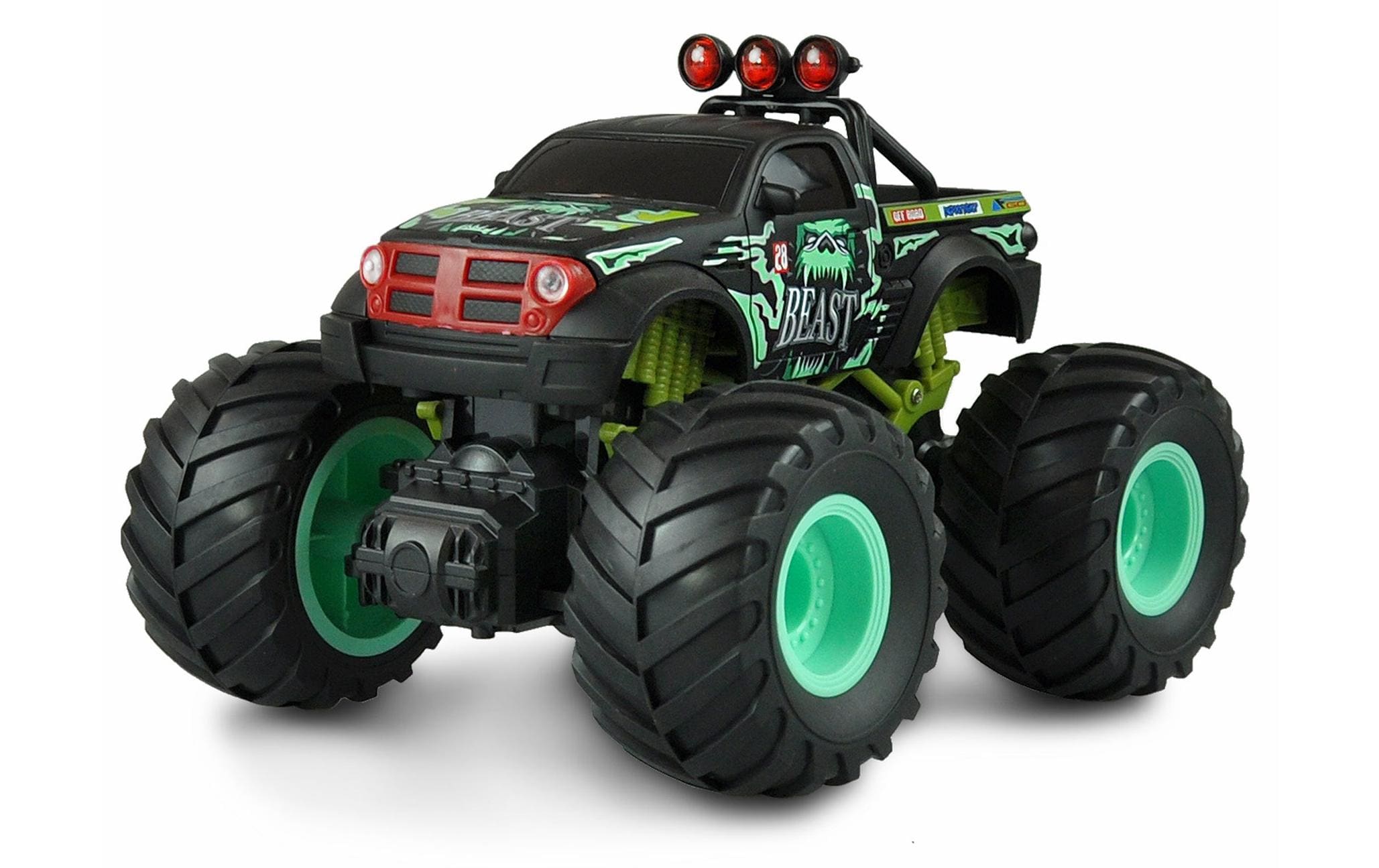 Amewi Monster Truck Big Buster Grün, RTR, 1:18