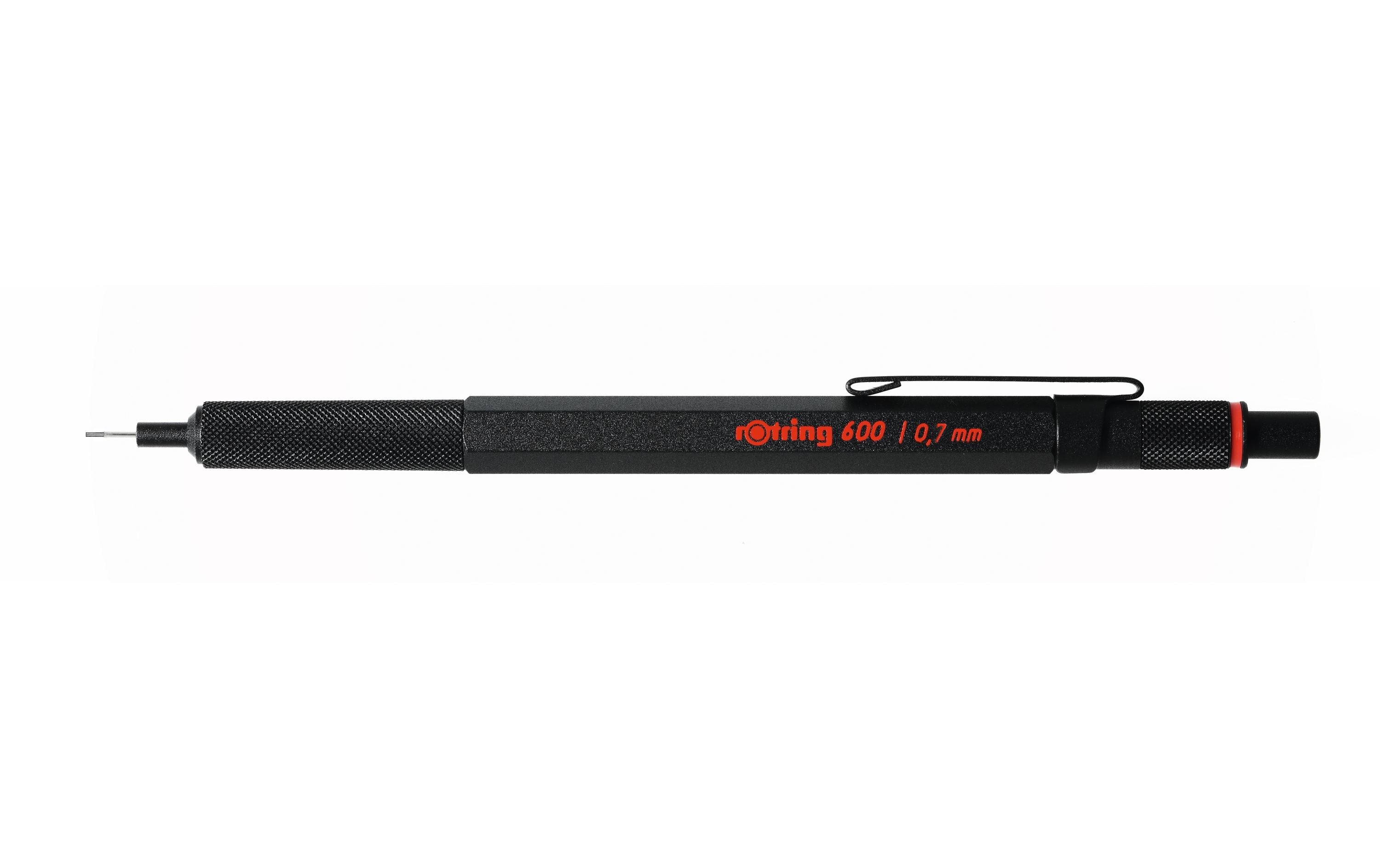 Rotring Minenbleistift 600 0.7 mm, Schwarz