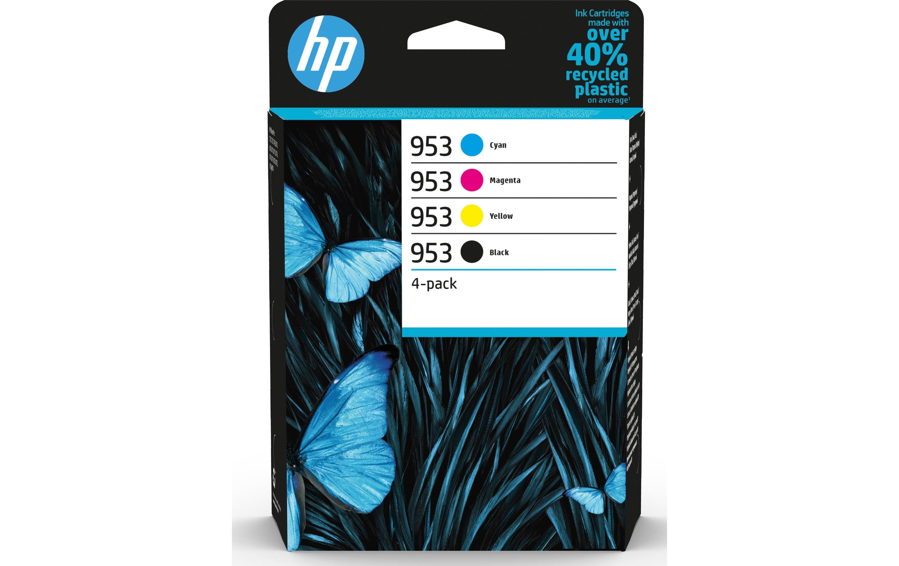 HP Tinte Combopack Nr. 953 (6ZC69AE) Black/Cyan/Magenta/Yellow