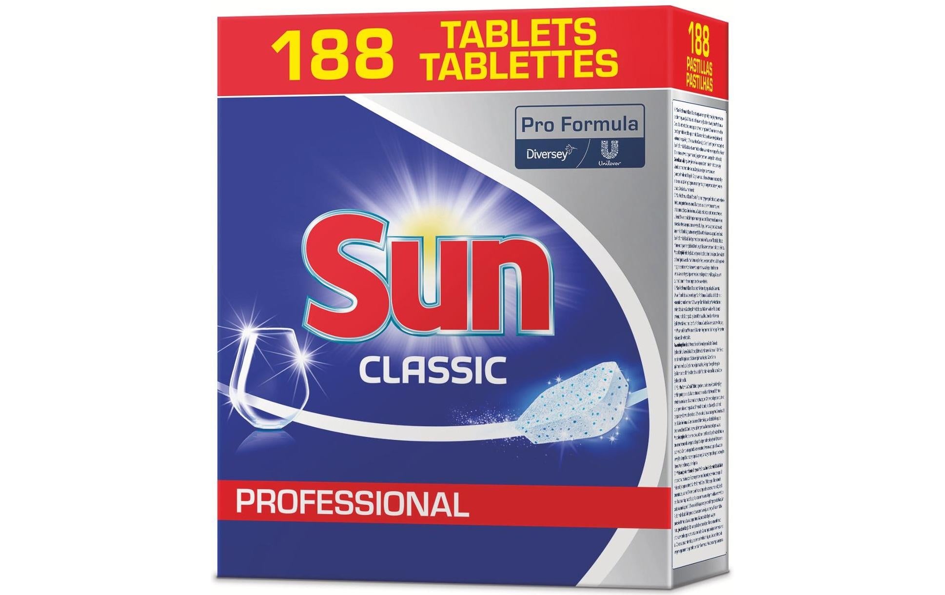 Diversey Pro Formula Maschinenspülmittel Sun Classic Tabs 188 Stück