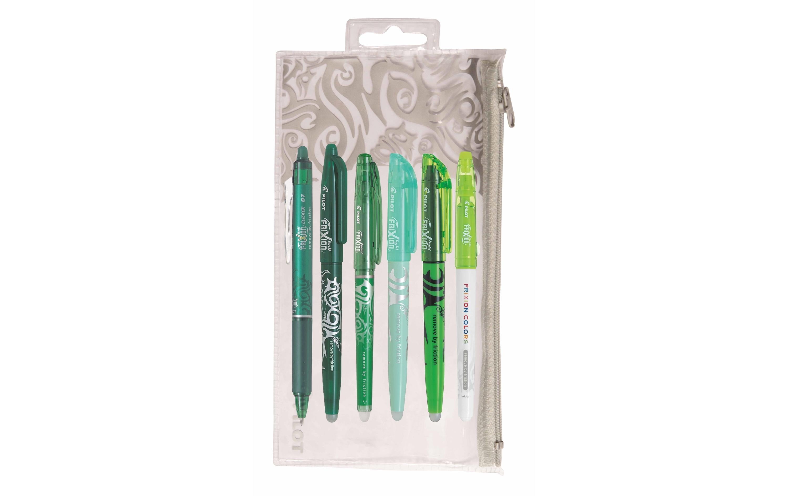 Pilot FriXion Family Penholder Grün, 6 Stück