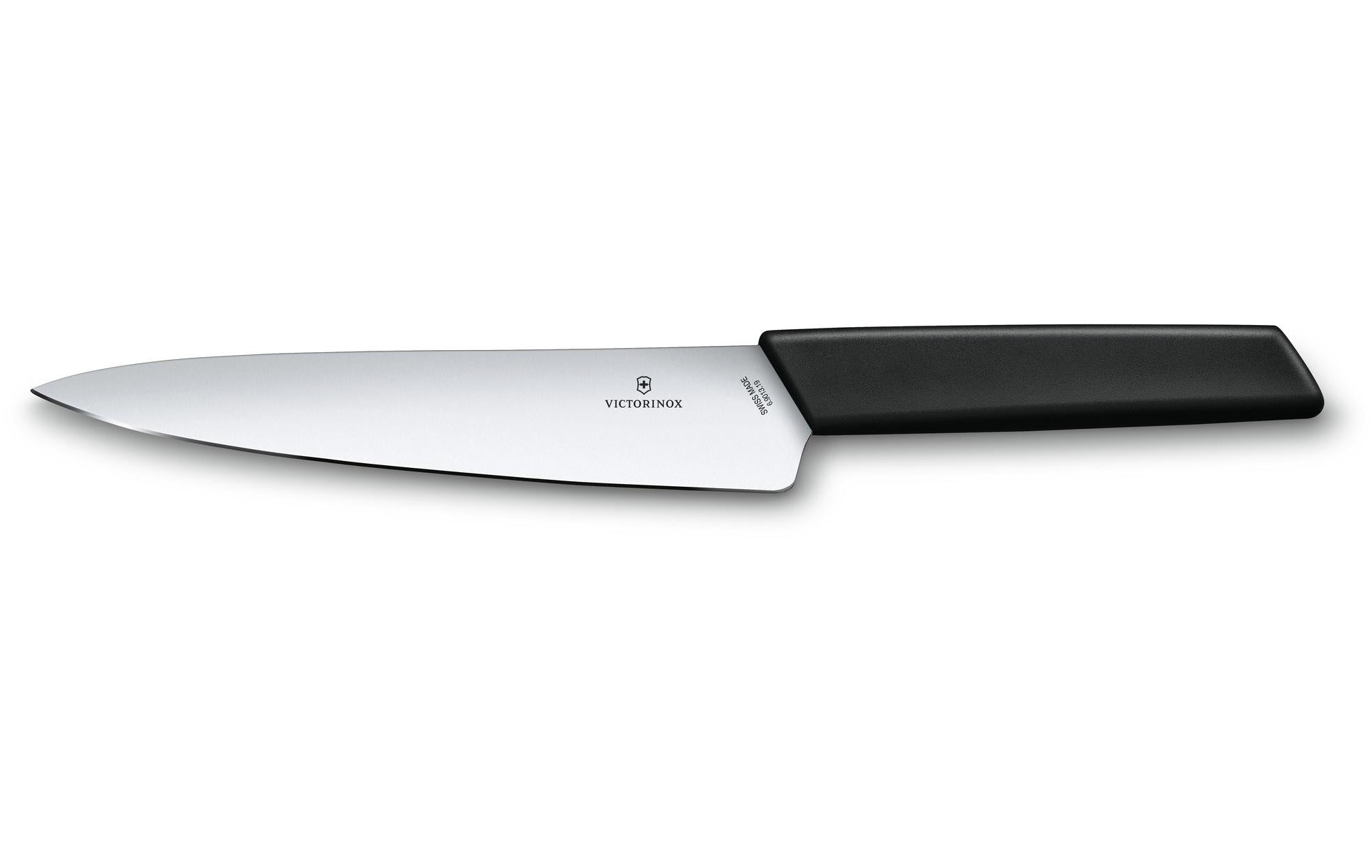 Victorinox Tranchiermesser Swiss Modern 19 cm, Schwarz