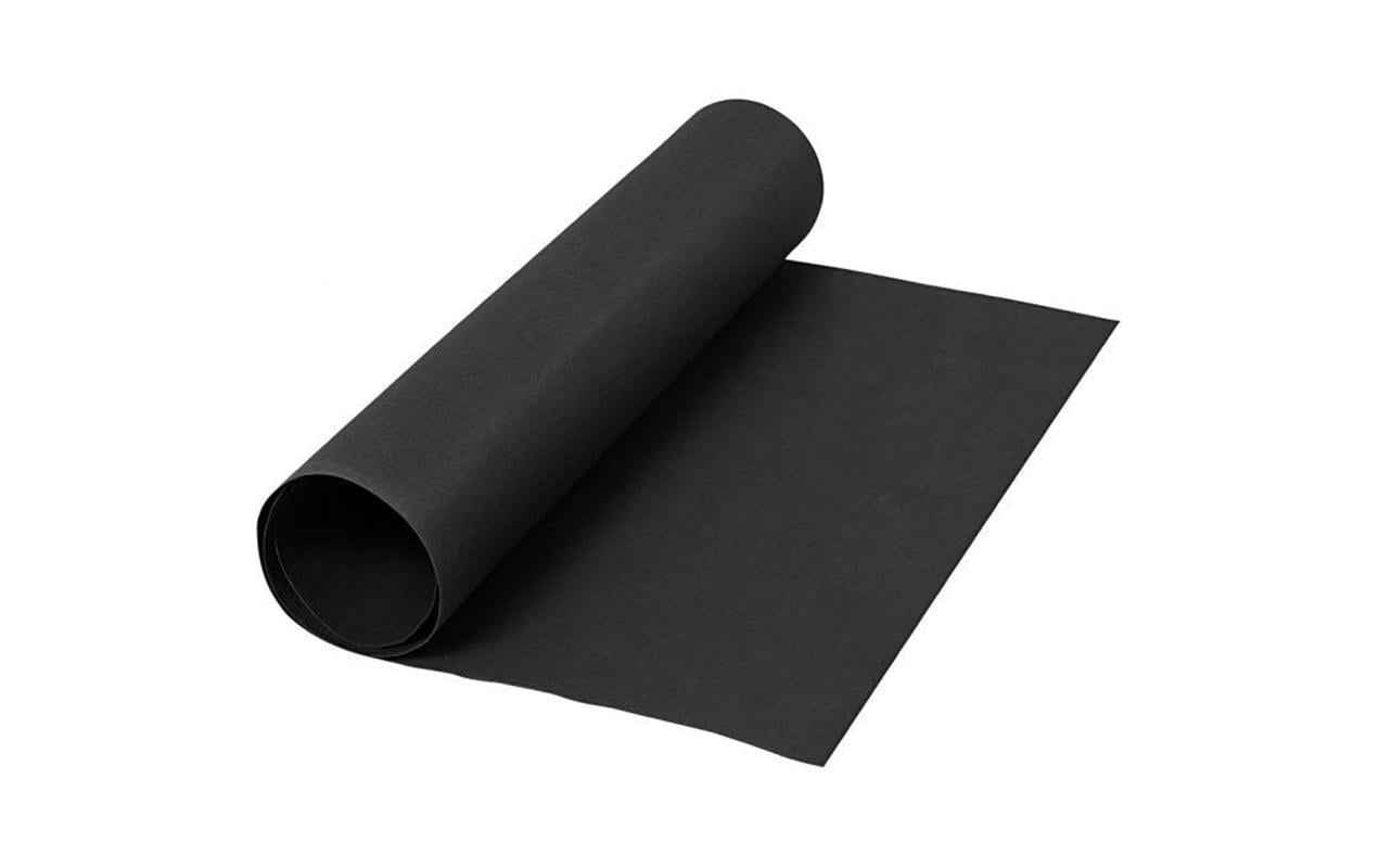 Creativ Company Lederpapier Rolle, 350 g, 1 Stück, Schwarz