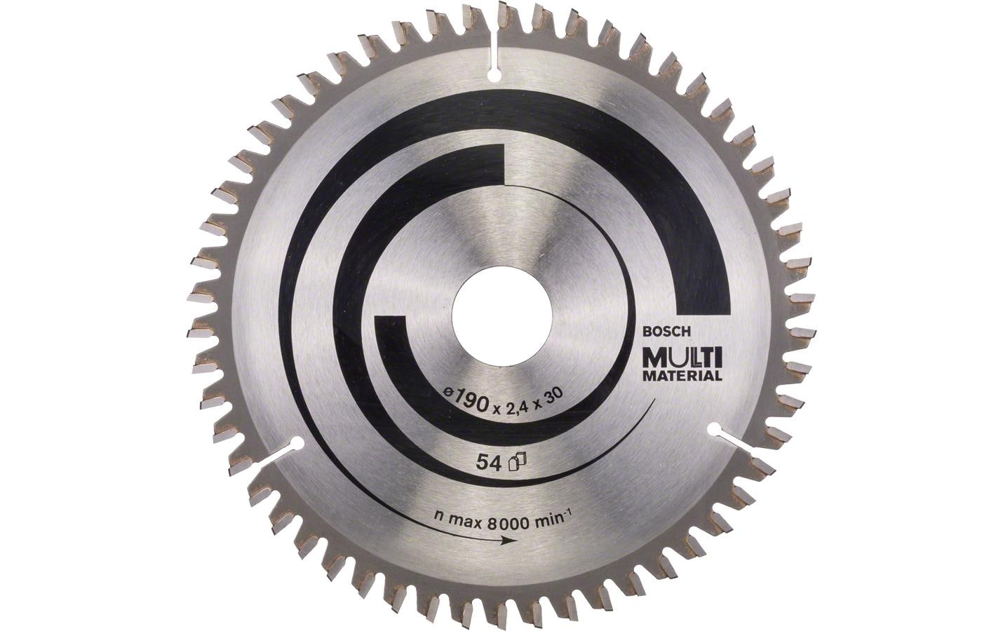 Bosch Professional Kreissägeblatt Multi Material Ø 190