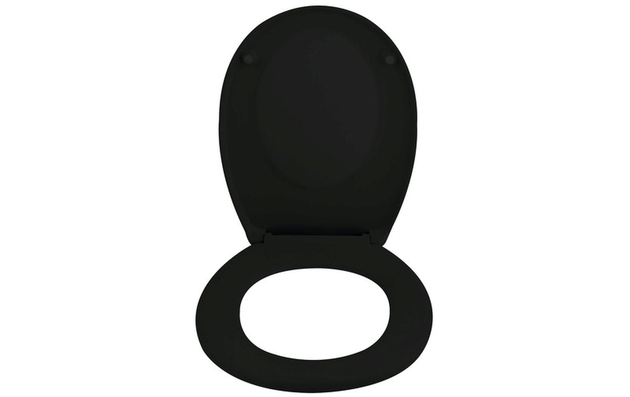 spirella Toilettensitz Neela Schwarz matt