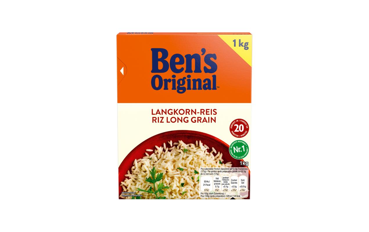 Ben's Original Reis   Langkorn 1 kg