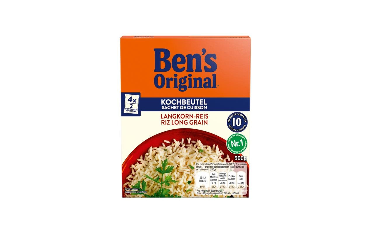 Ben's Original Reis   Langkorn 500 g