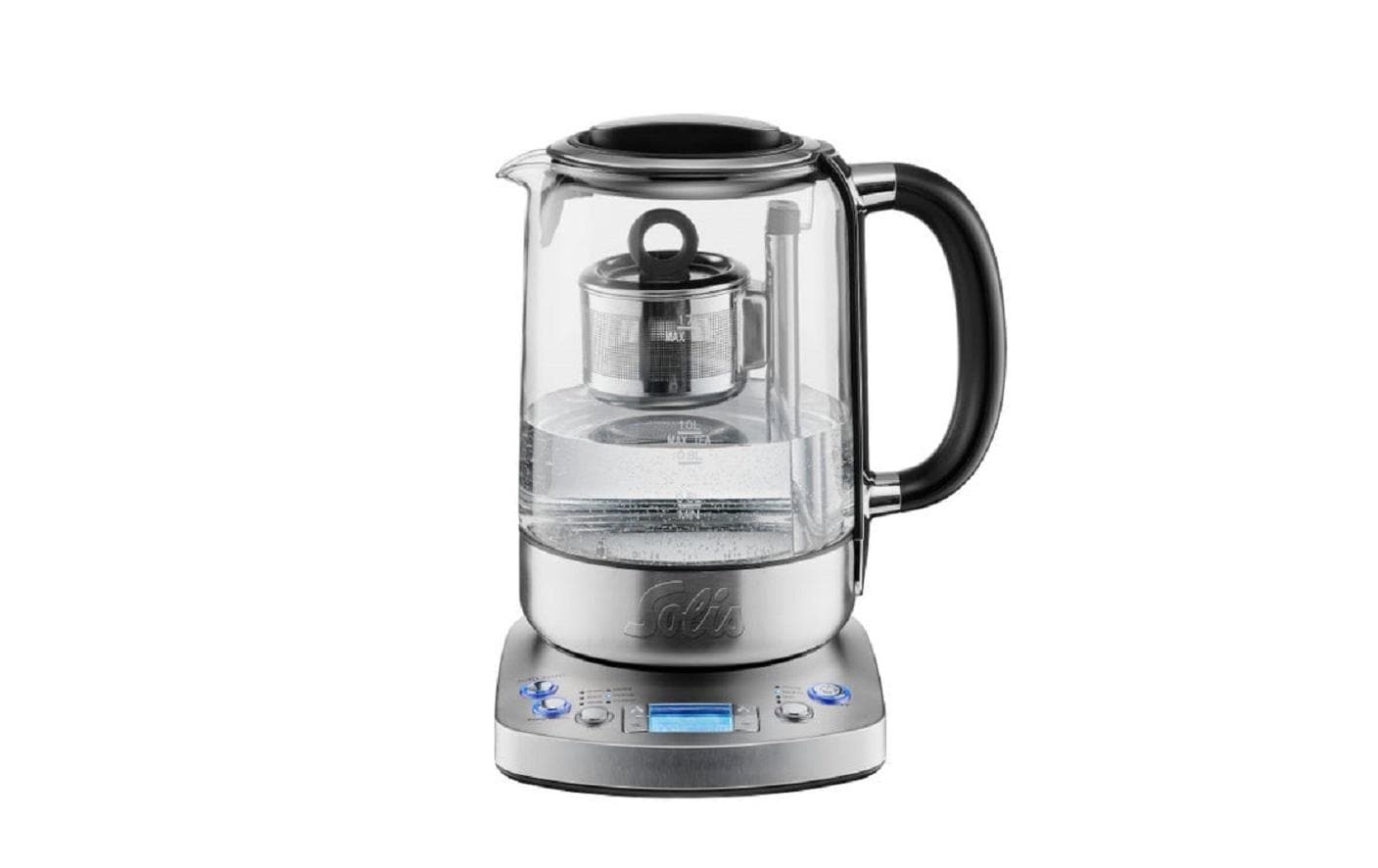 Solis Tee- und Wasserkocher Silber