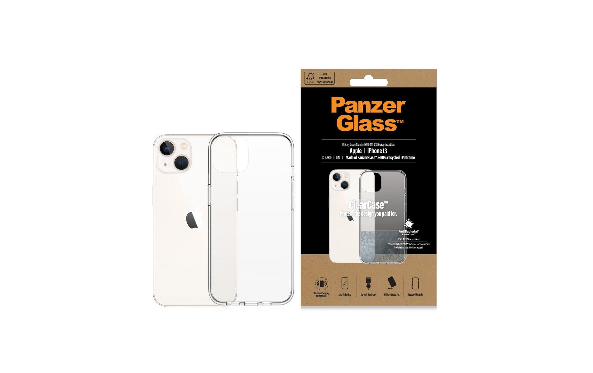 Panzerglass Back Cover ClearCase  AB iPhone 13 Transparent