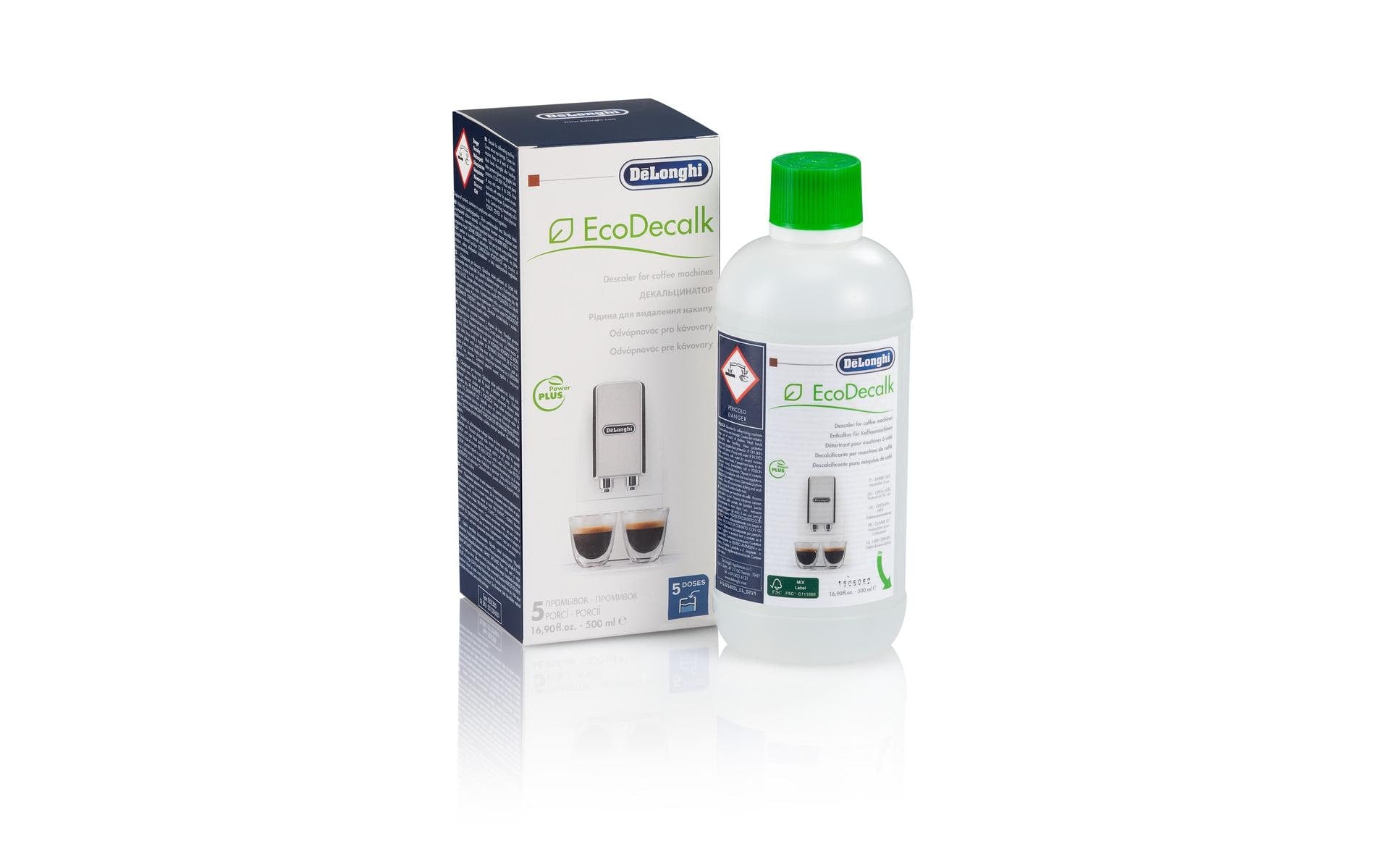 De'Longhi Entkalkungsmittel EcoDecalk Kaffeemaschine 500 ml