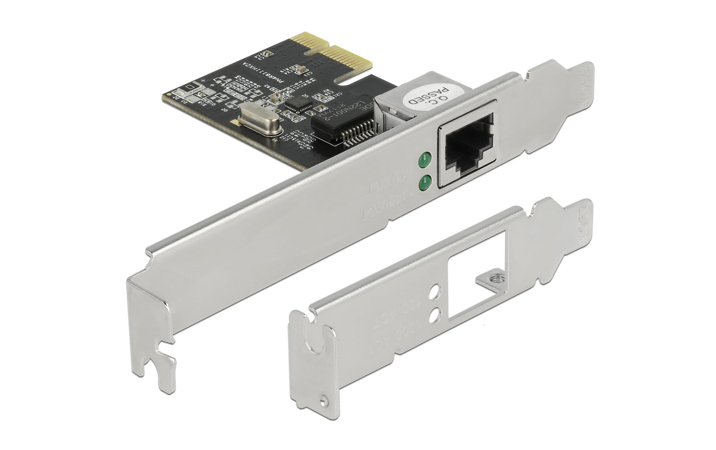 Delock Netzwerkkarte RJ45 Gigabit PCI-Express x1