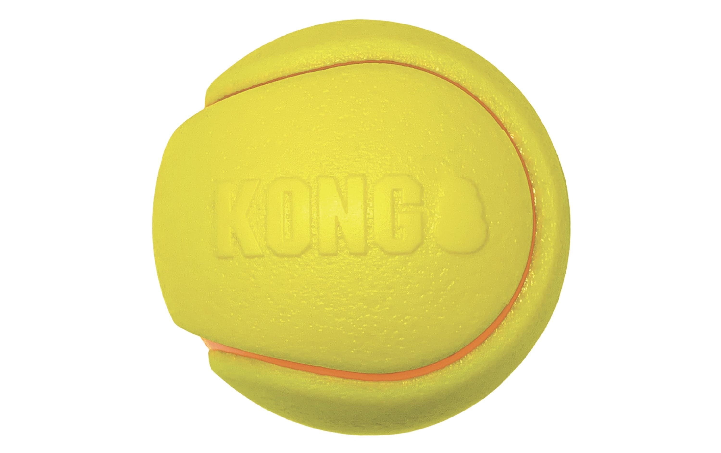 Kong Hunde-Spielzeug Squeezz Tennis Ø 8.3 cm, assortiert