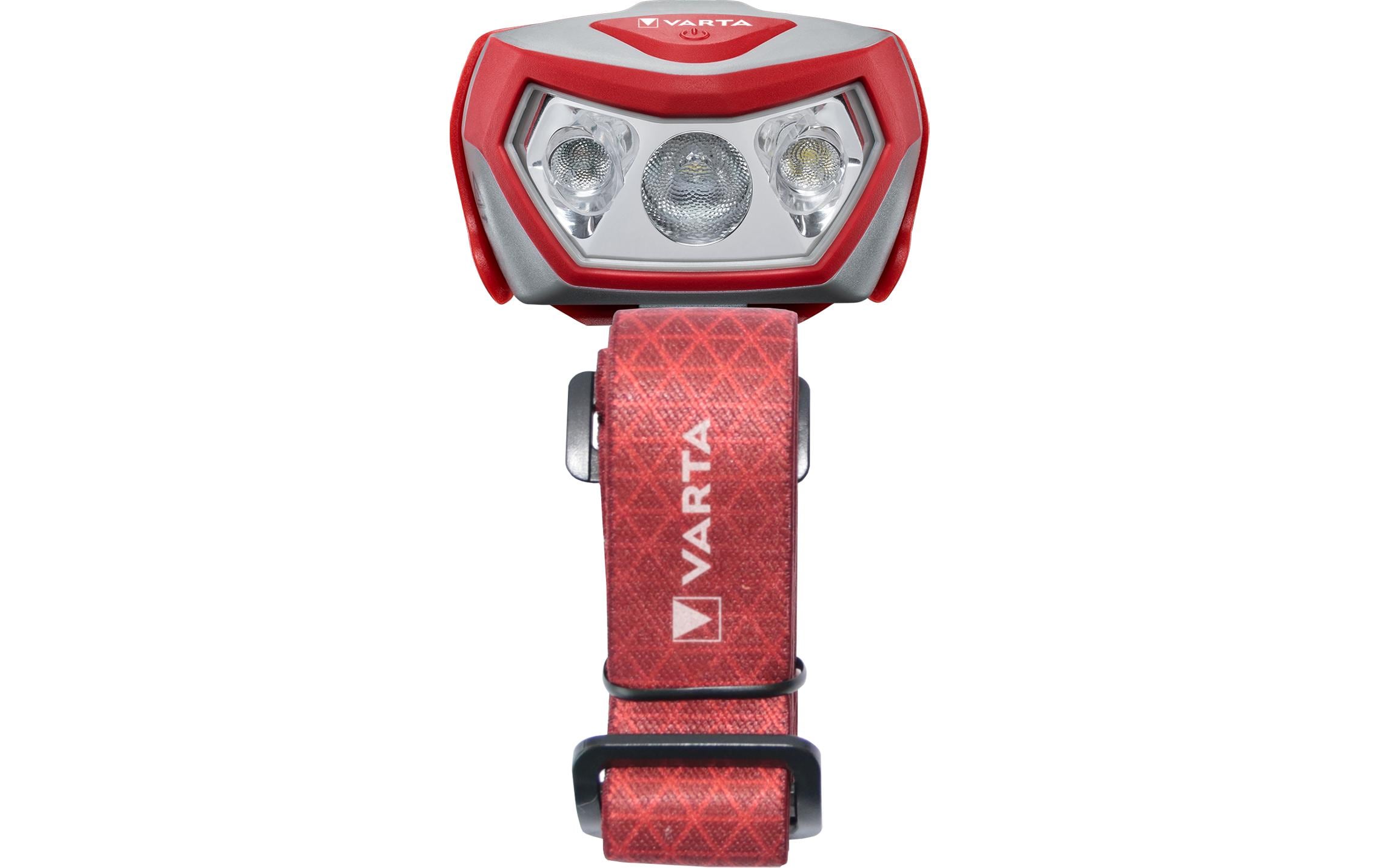 Varta Stirnlampe Outdoor Sports H20 Pro Rot