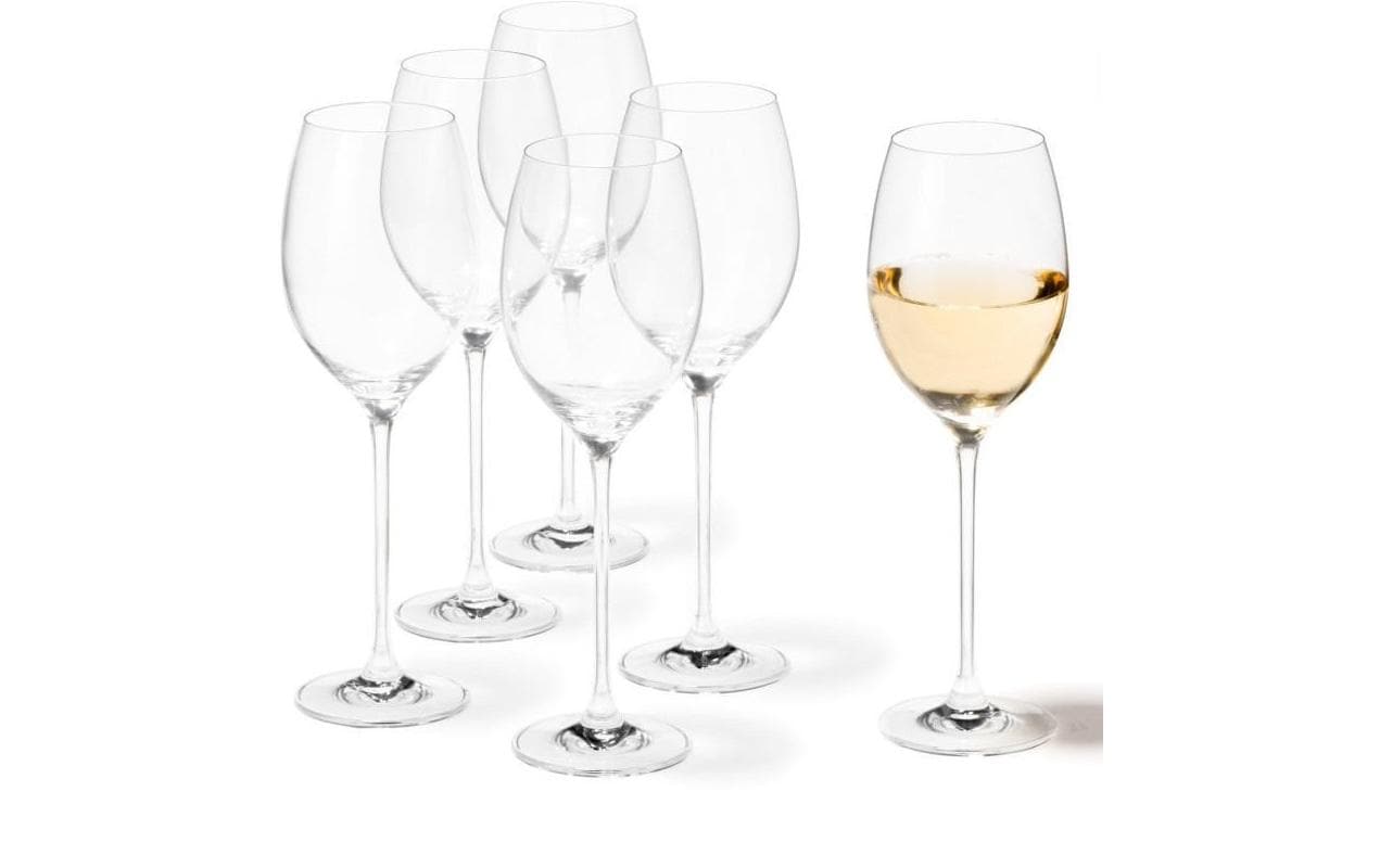 Leonardo Weissweinglas Cheers 400 ml, 6 Stück, Transparent