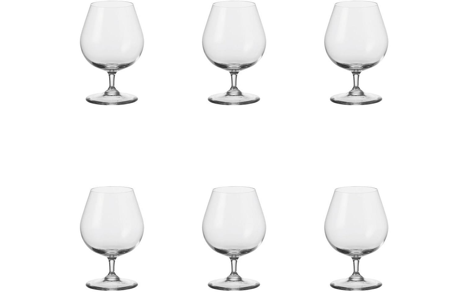 Leonardo Cognacglas Ciao 400 ml, 6 Stück, Transparent
