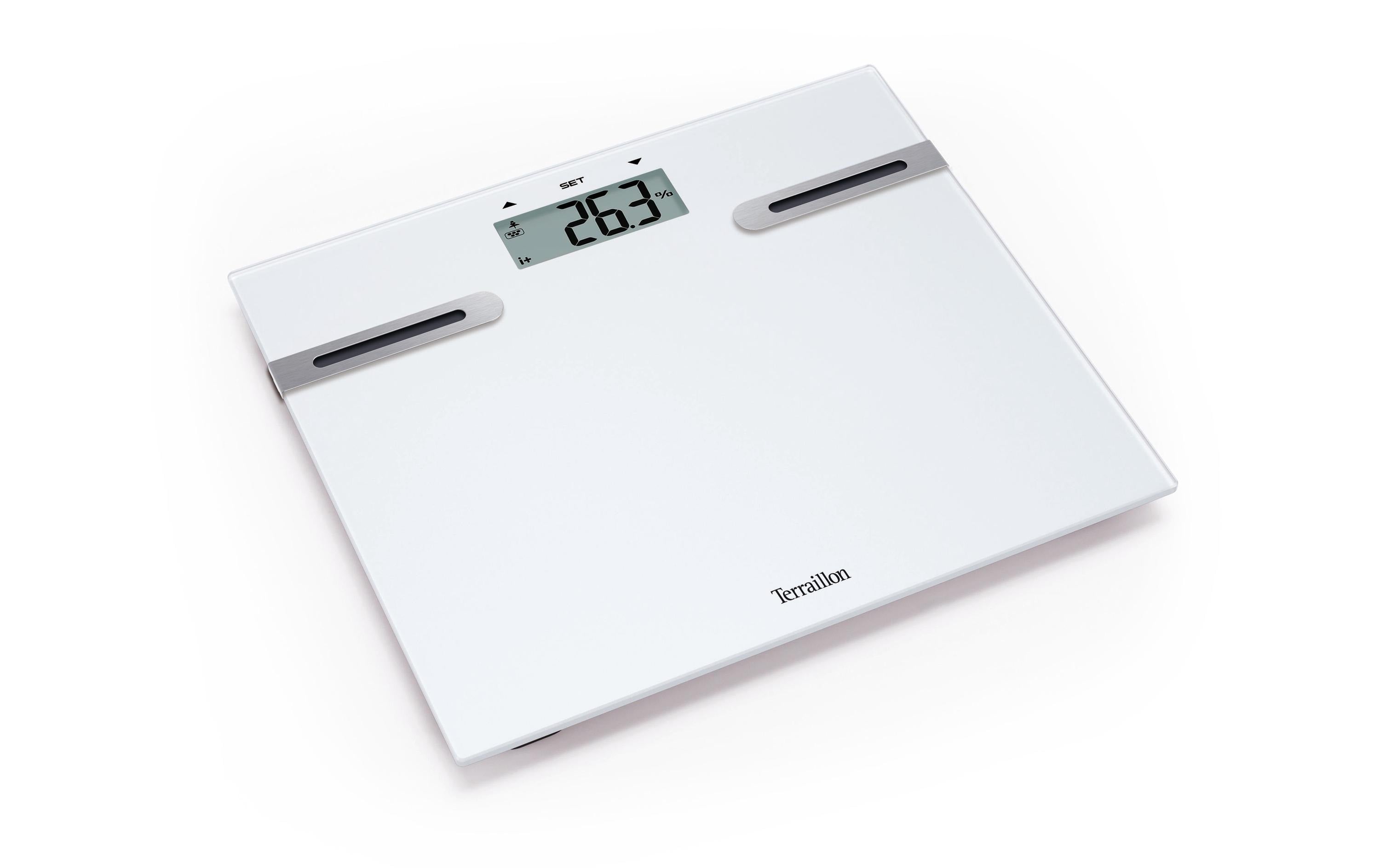 Terraillon Körperanalysewaage Tracker Weiss