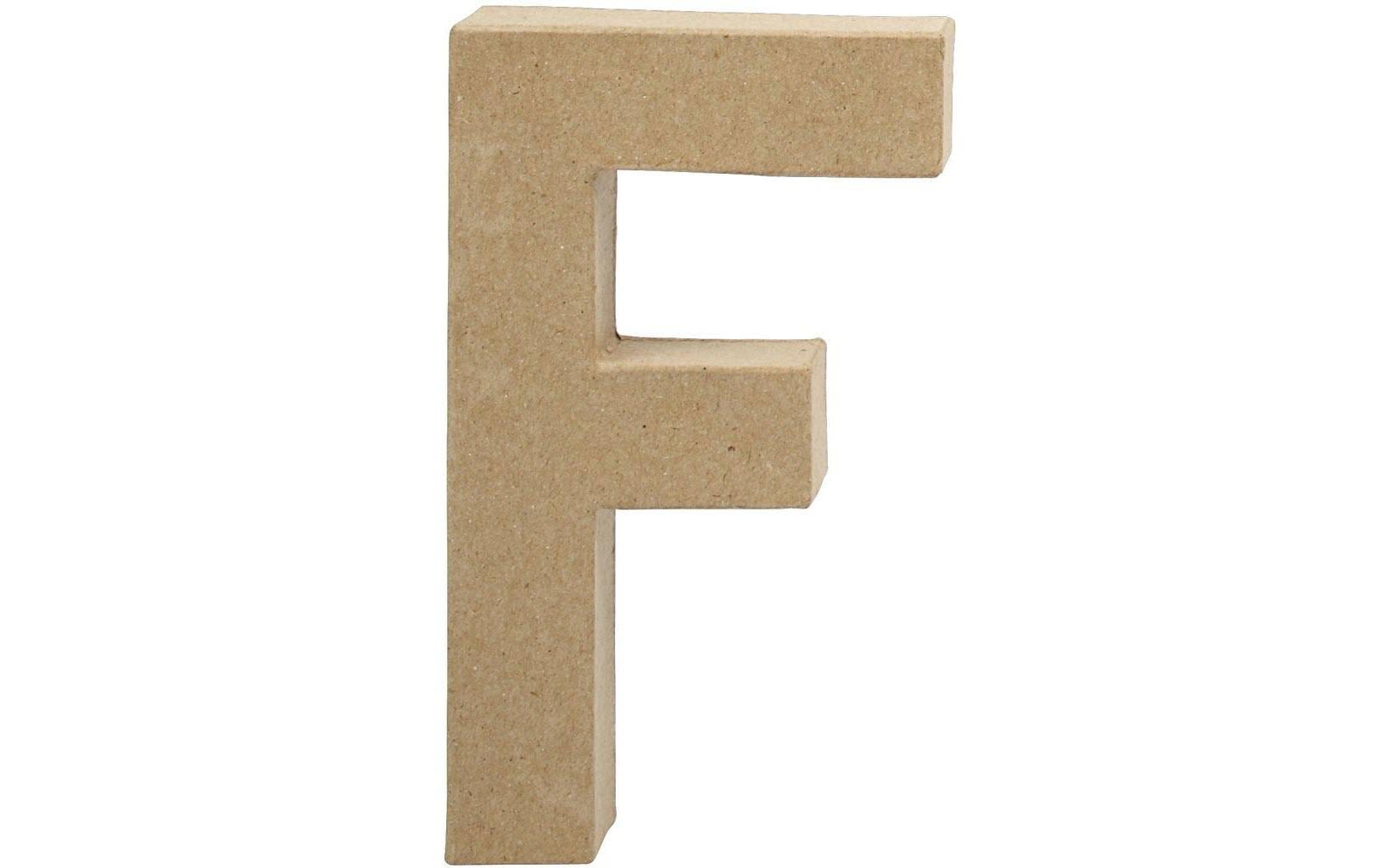 Creativ Company Papp-Buchstabe F 20.5 cm