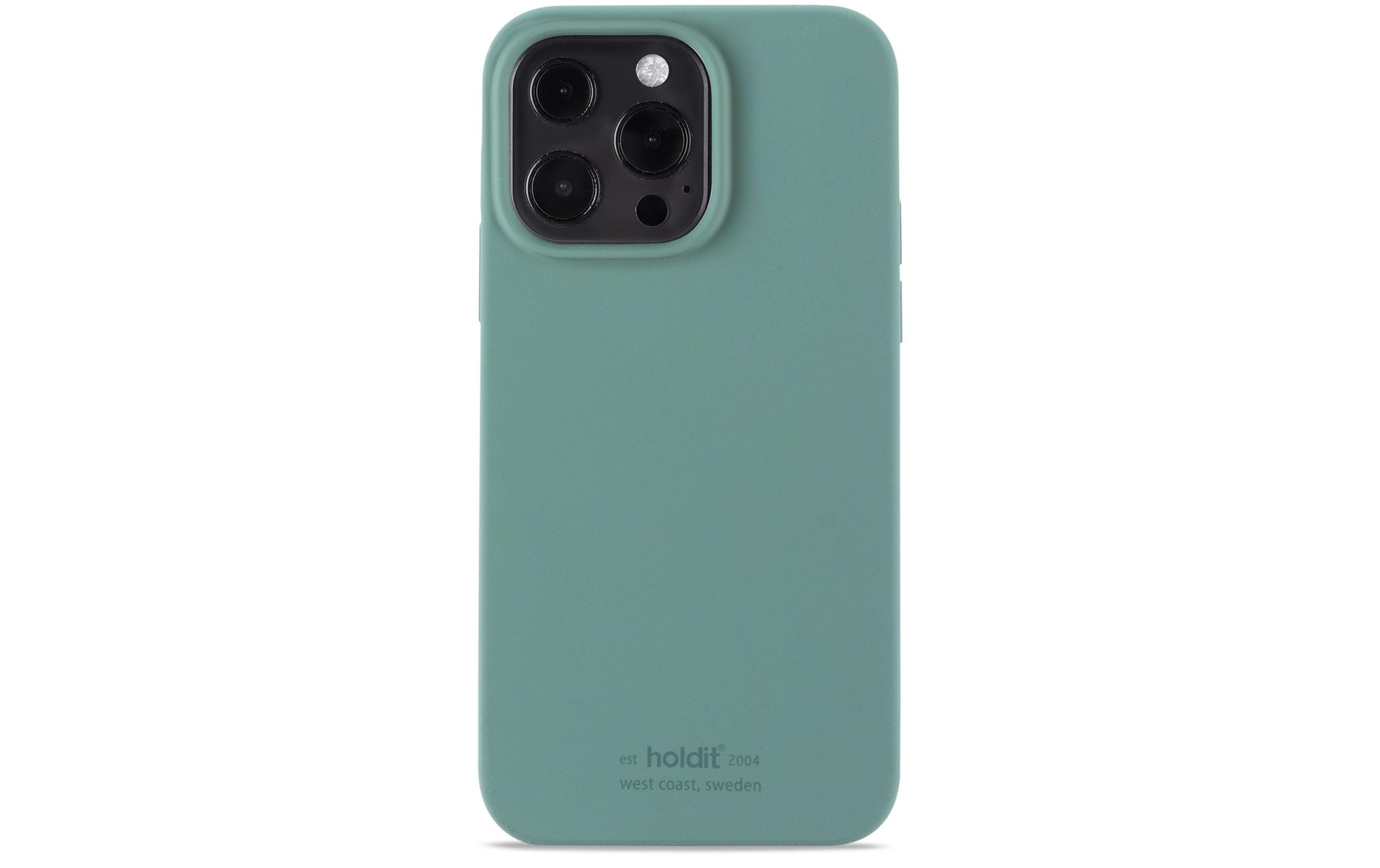 Holdit Back Cover Silicone iPhone 13 Pro Moss Green