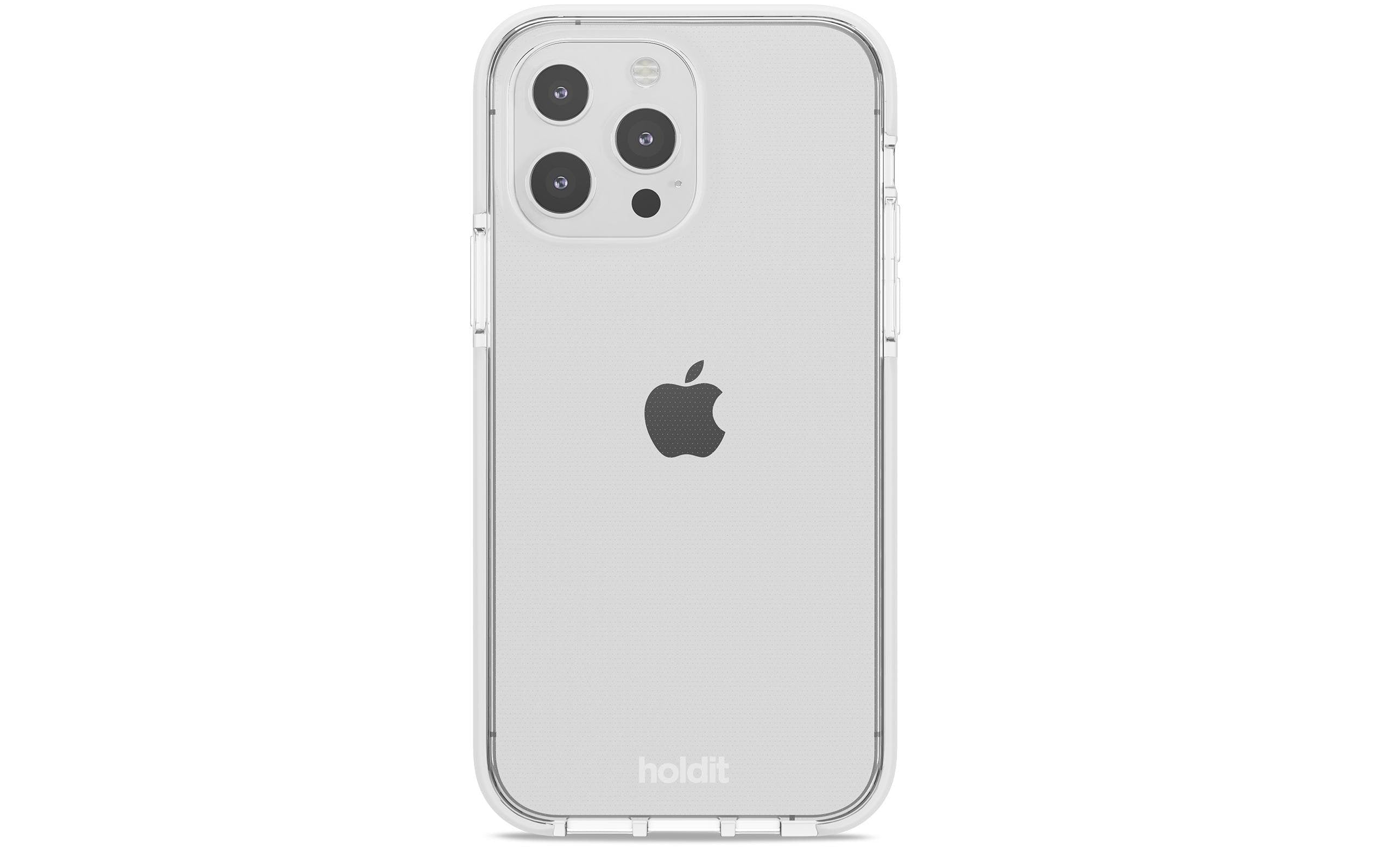 Holdit Back Cover Seethru iPhone 13 Pro Max Weiss