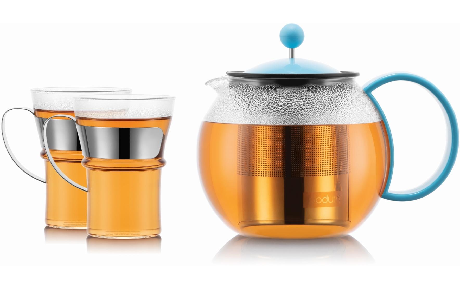 Bodum Teebereiter Assam 1 l, Blau
