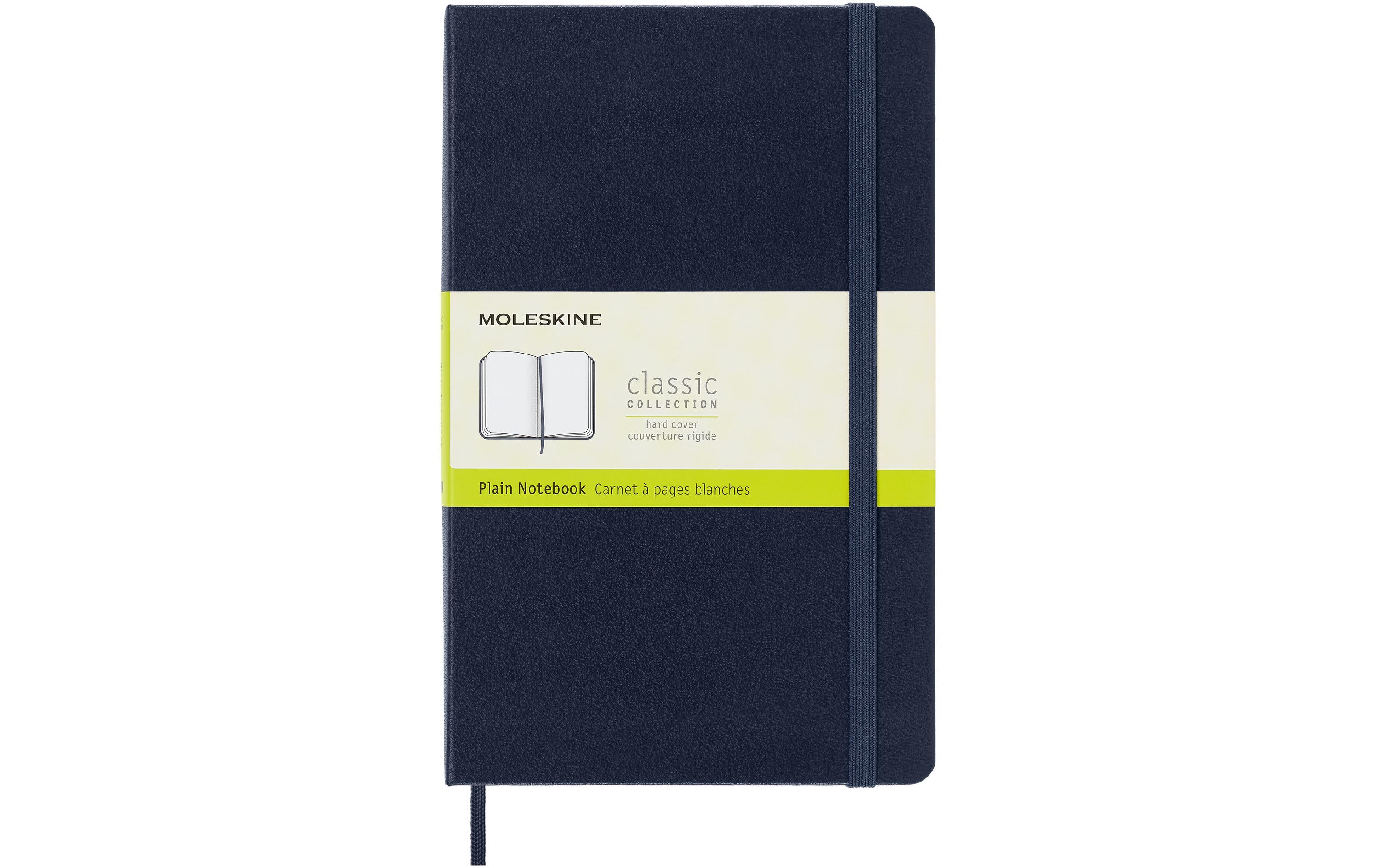 Moleskine Notizbuch Classic A5 Blanco , Dunkelblau, 240 Seiten