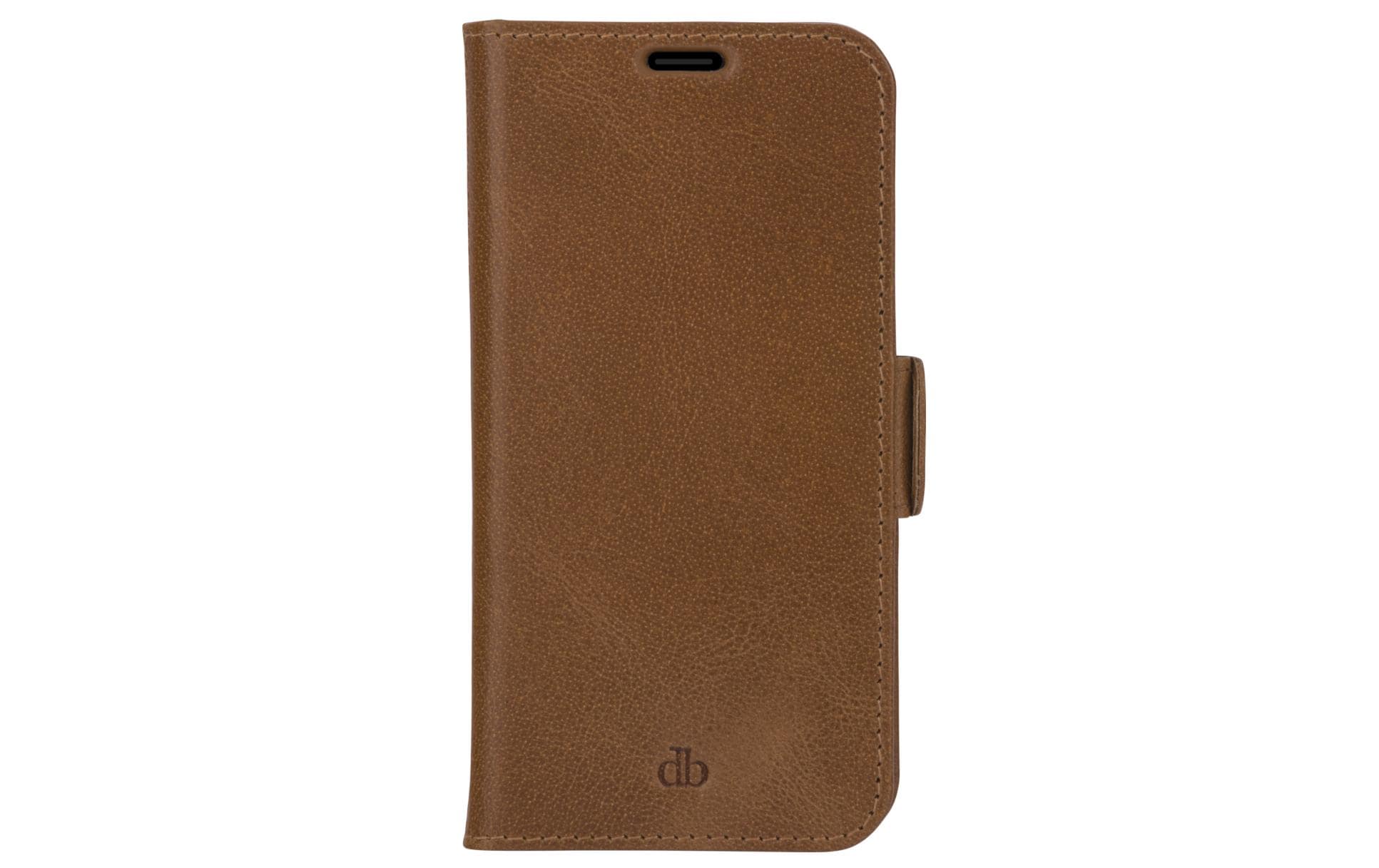 dbramante1928 Book Cover Copenhagen Slim iPhone 13 Pro Max Braun