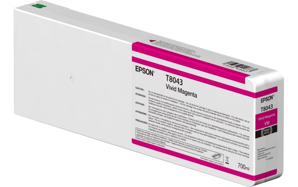 Epson Tinte T804300 Vivid Magenta