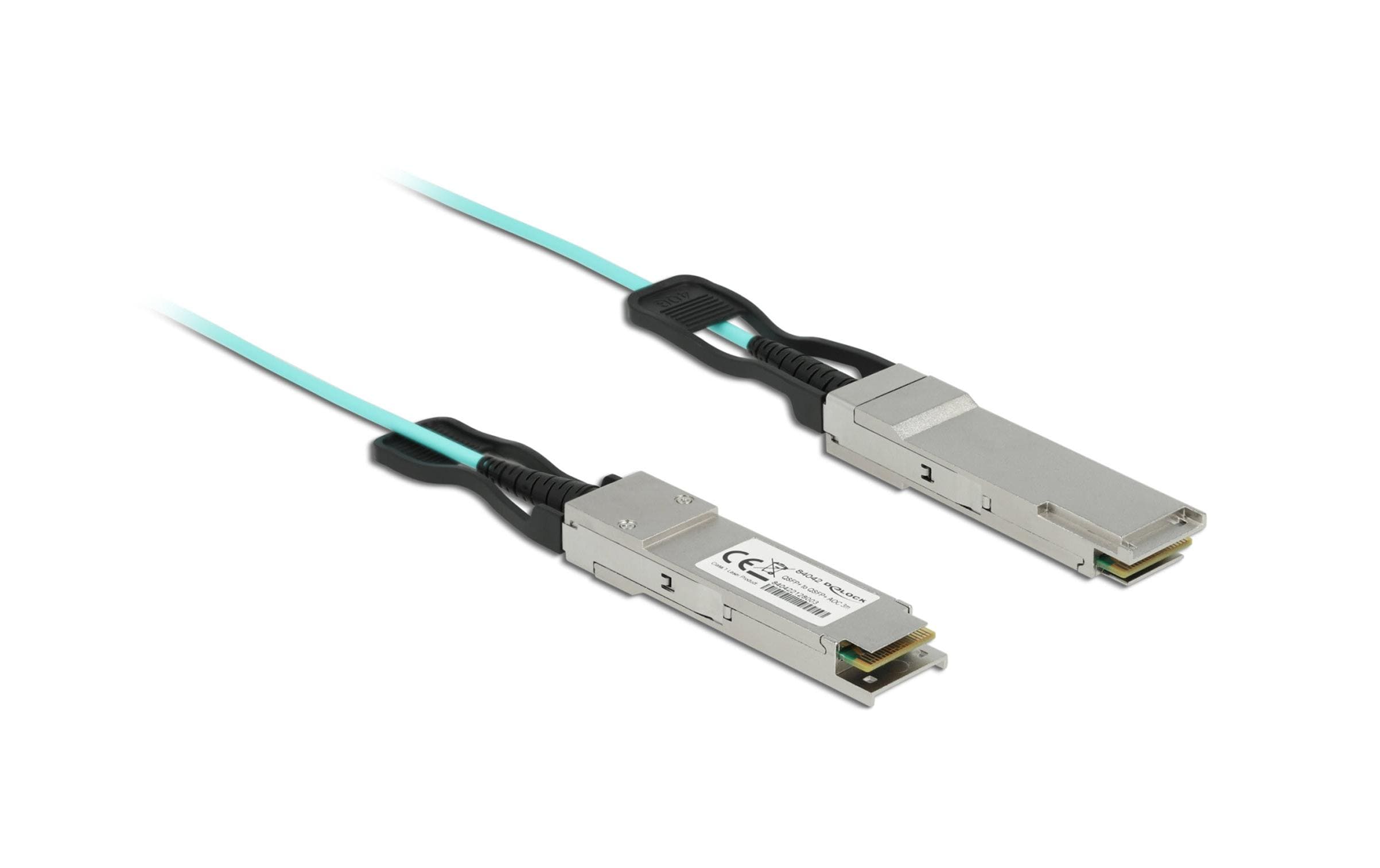 Delock Direct Attach Kabel Optisches QSFP+/QSFP+ 3 m