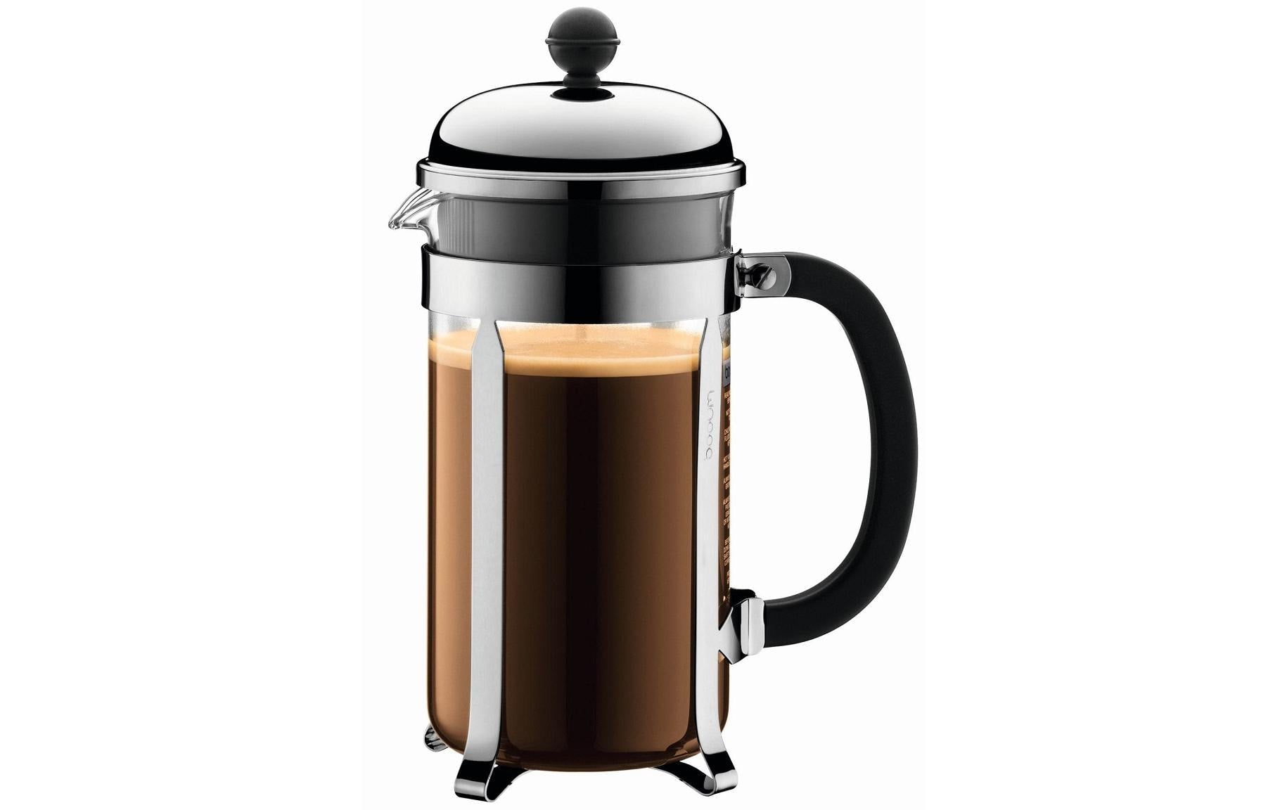 Bodum Kaffeebereiter Chambord 1 l, Silber