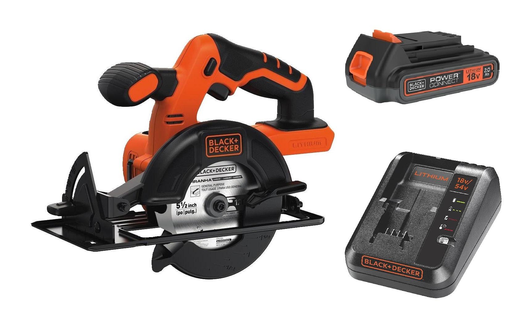 BLACK+DECKER Akku-Handkreissäge BDCCS18 Kit 18 V