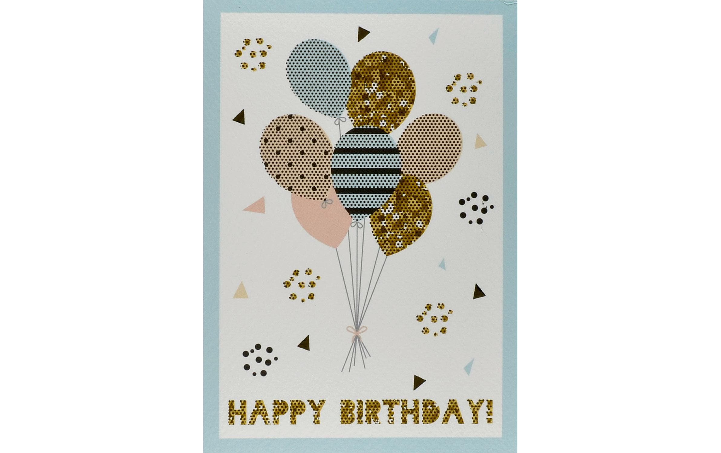 ABC Geburtstagskarte Stella B6
