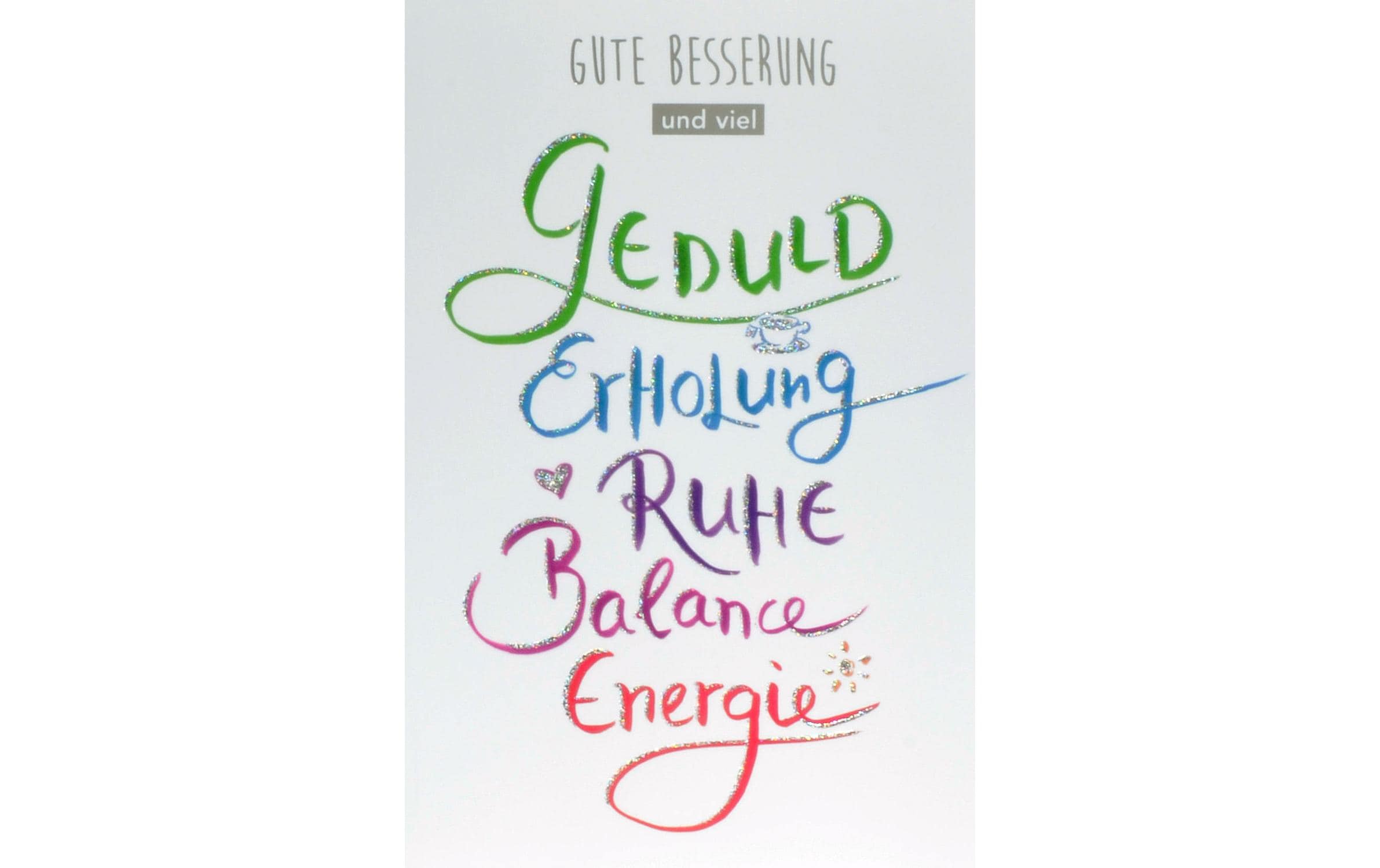 ABC Genesungskarte Gute Besserung B6