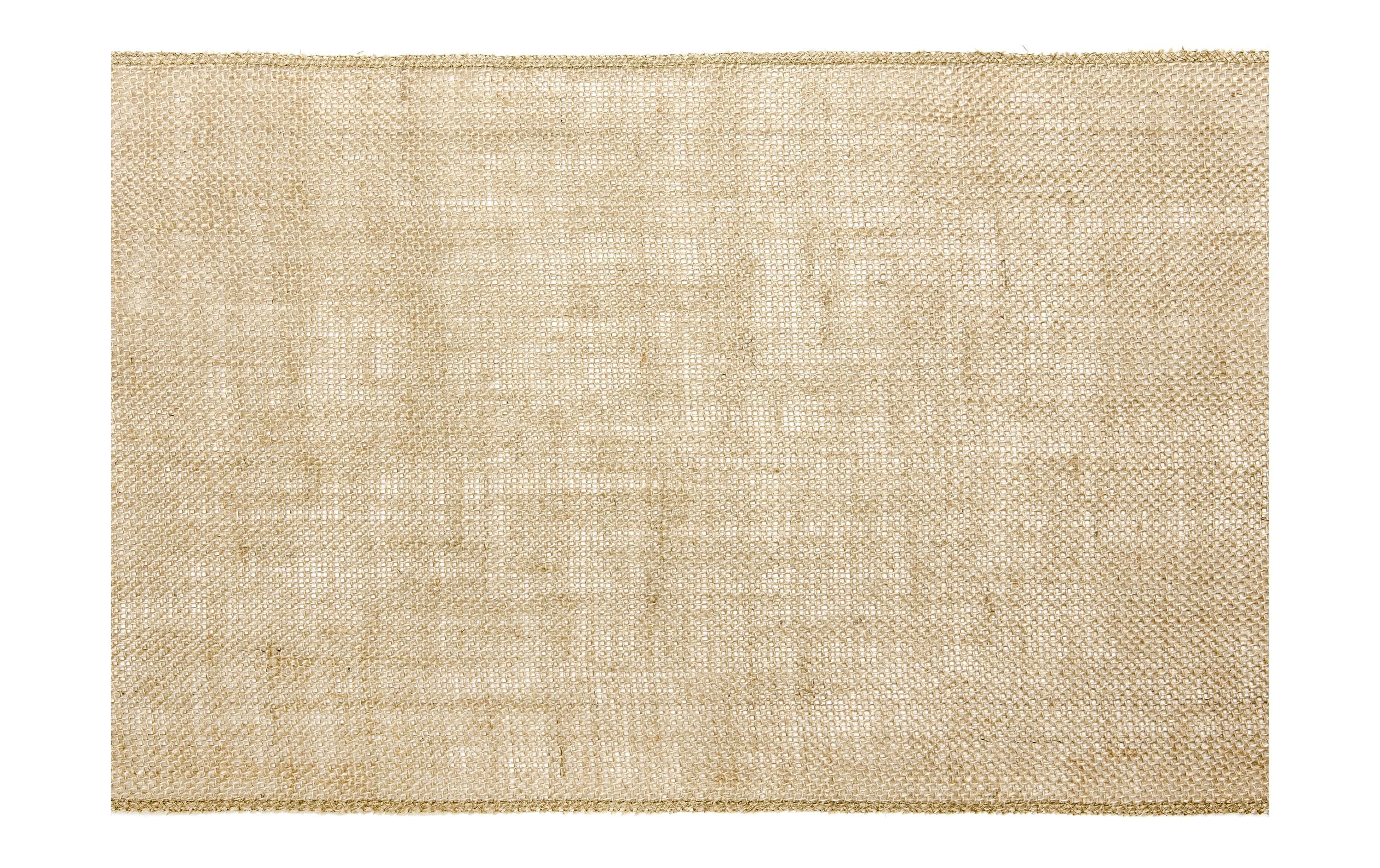 Partydeco Tischläufer Jute 28 cm x 5 m, 1 Stück, Braun