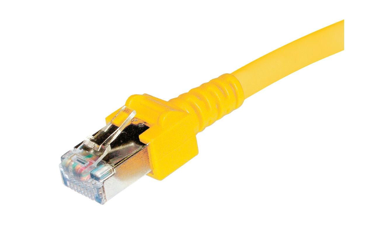 Dätwyler IT Infra Patchkabel Cat 5e, S/UTP, 0.5 m, Gelb