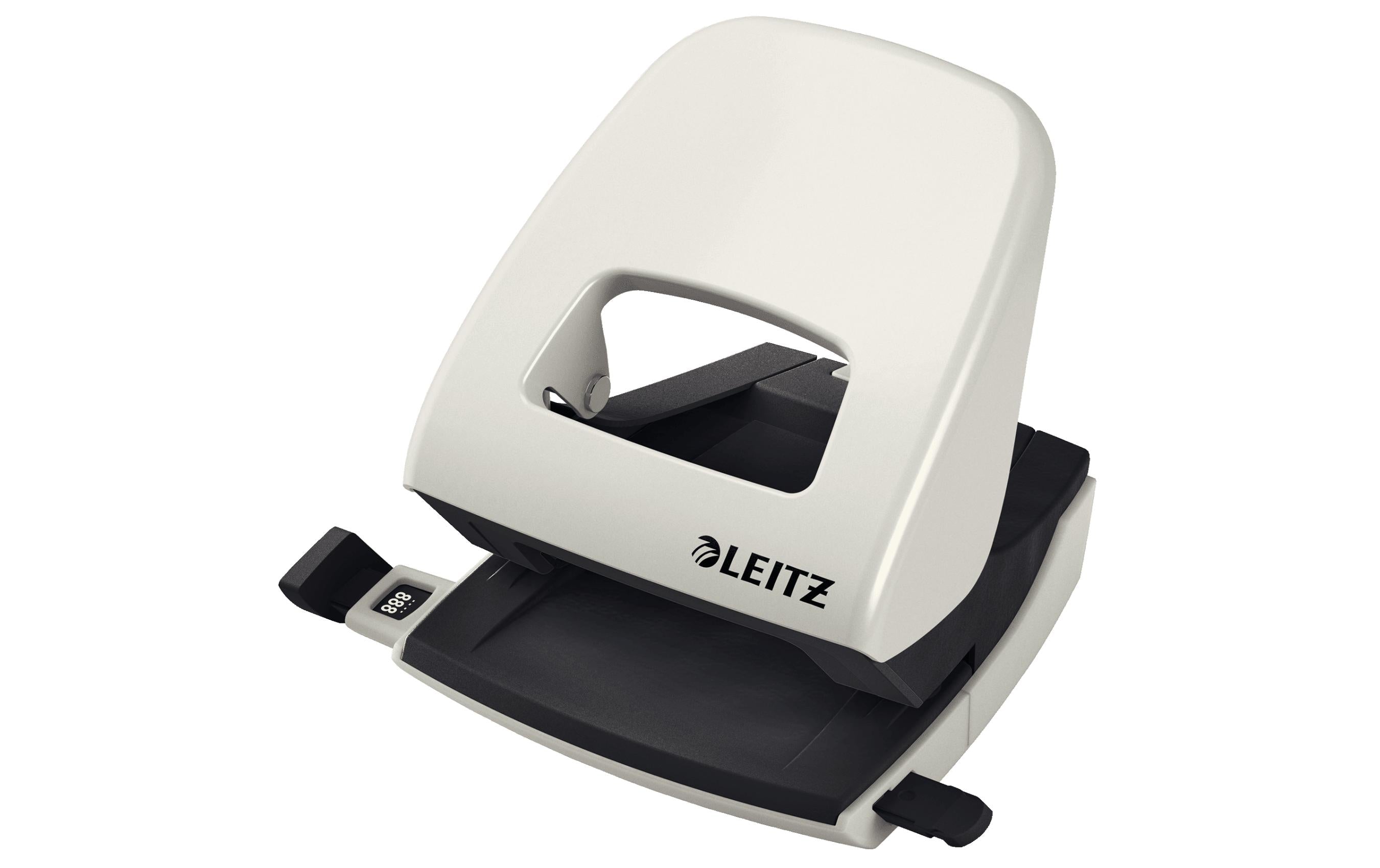 Leitz Locher Nexxt 30 Seiten, Grau-Schwarz