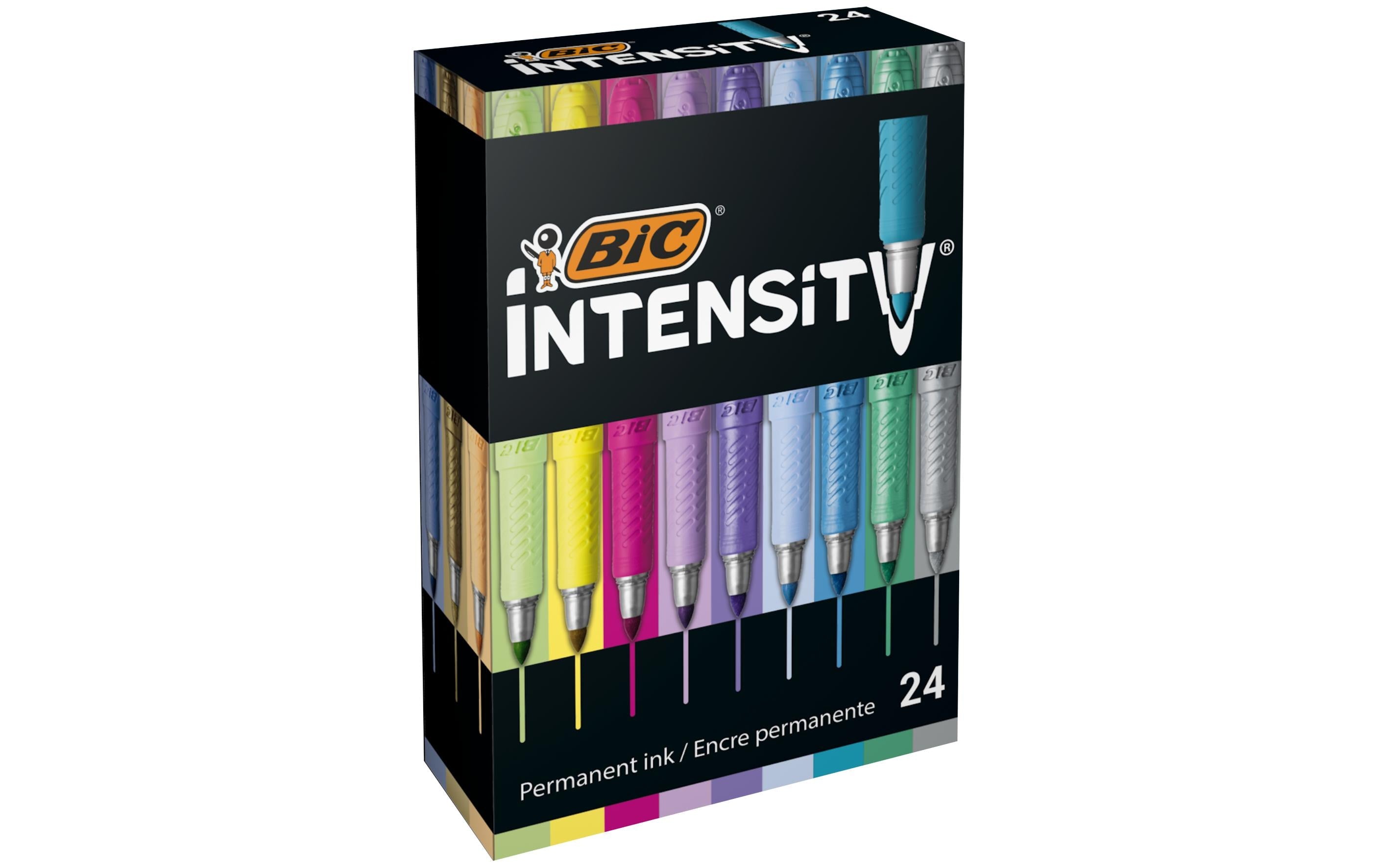 BIC Permanent Marker Intensity Box 24 Stück