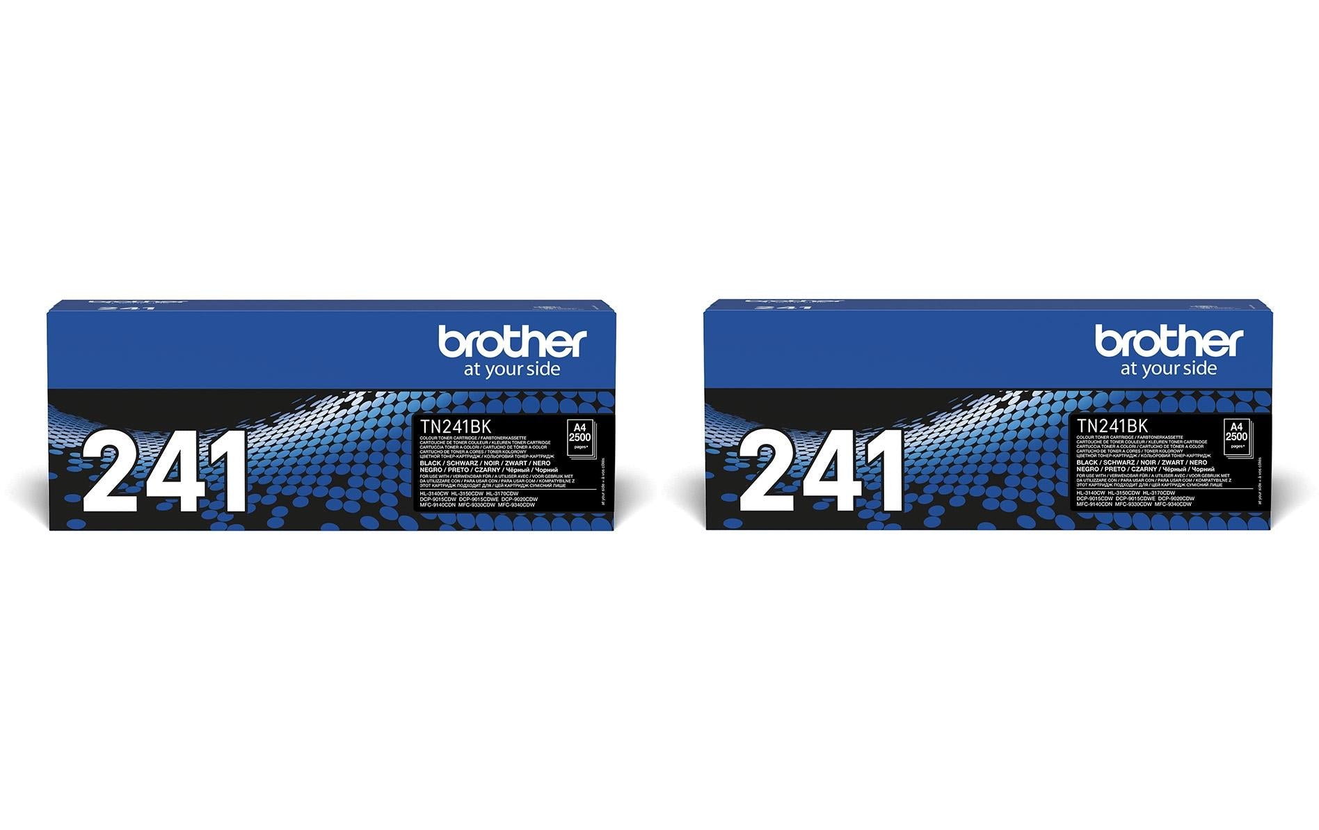 Brother Toner TN-241BK TWIN PACK Schwarz