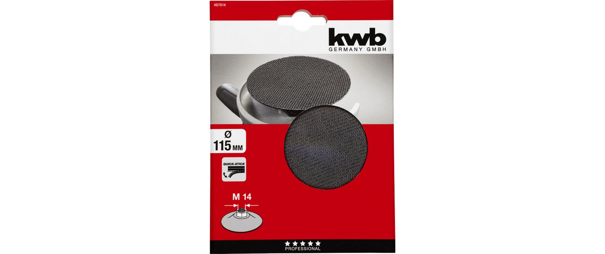 kwb Adapter Haftstützteller  115 mm