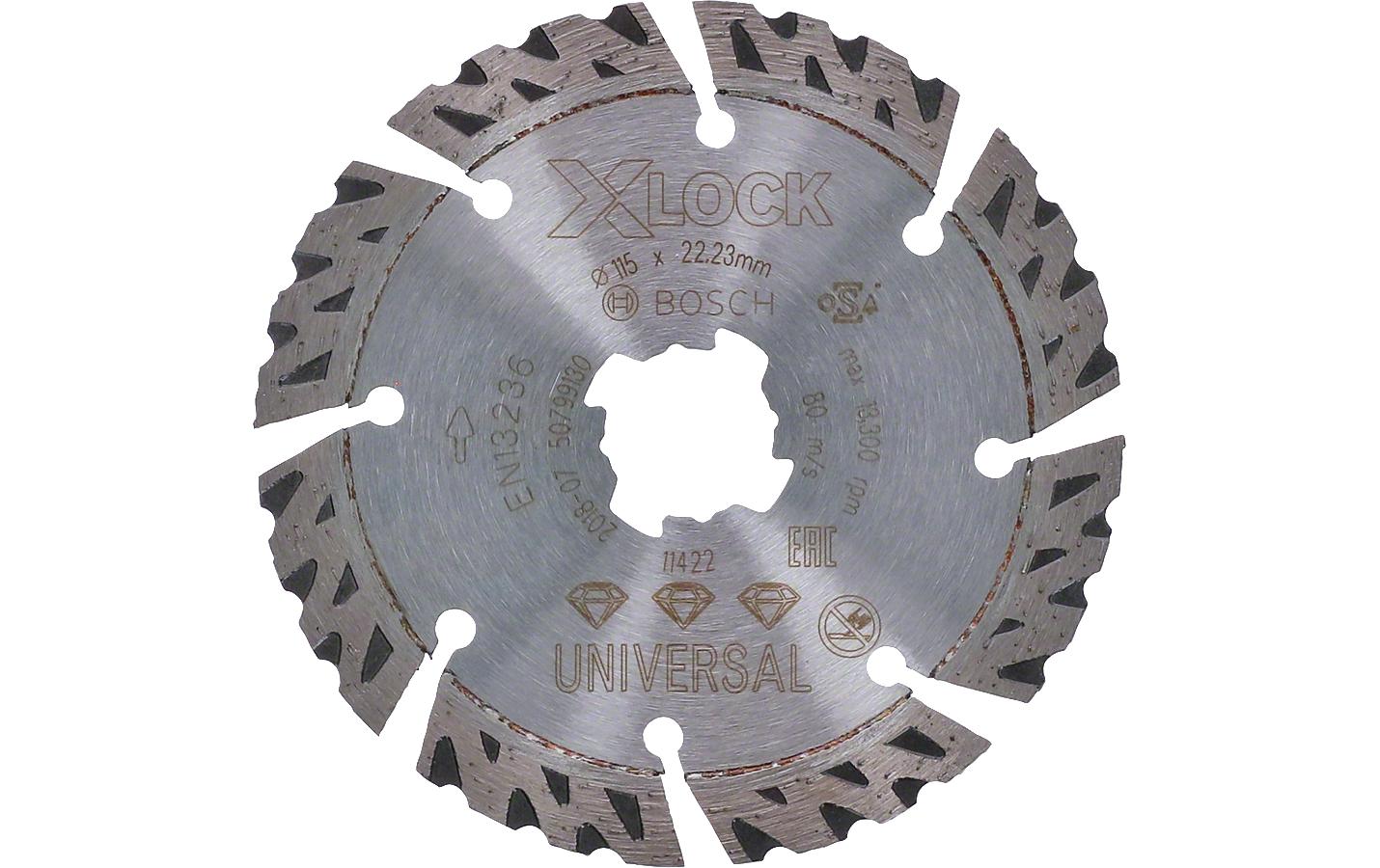 Bosch Professional Trennscheibe X-LOCK Best for Universal 115 mm
