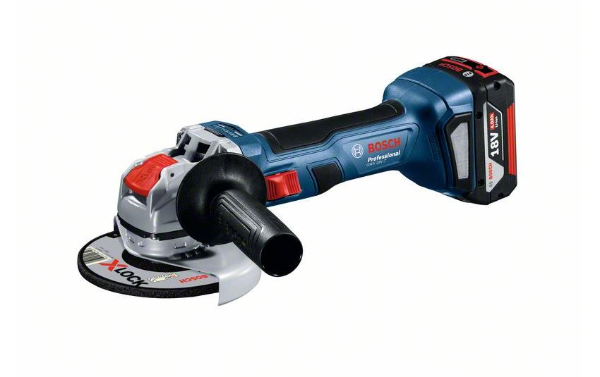 Bosch Professional Winkelschleifer GWX 18V-7 125 mm (C) X-LOCK solo CLC