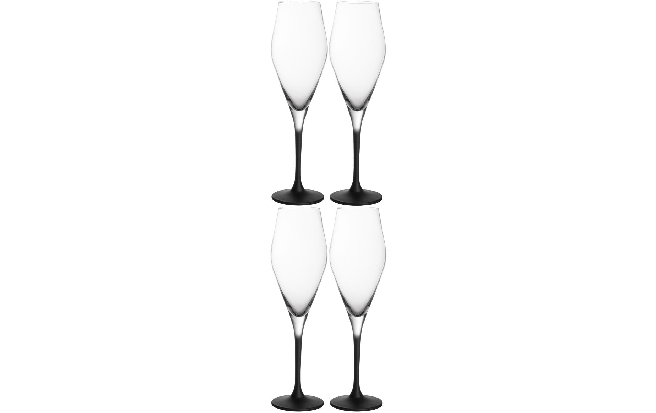 Villeroy & Boch Champagnerglas Rock 260 ml, 4 Stück, Transparent