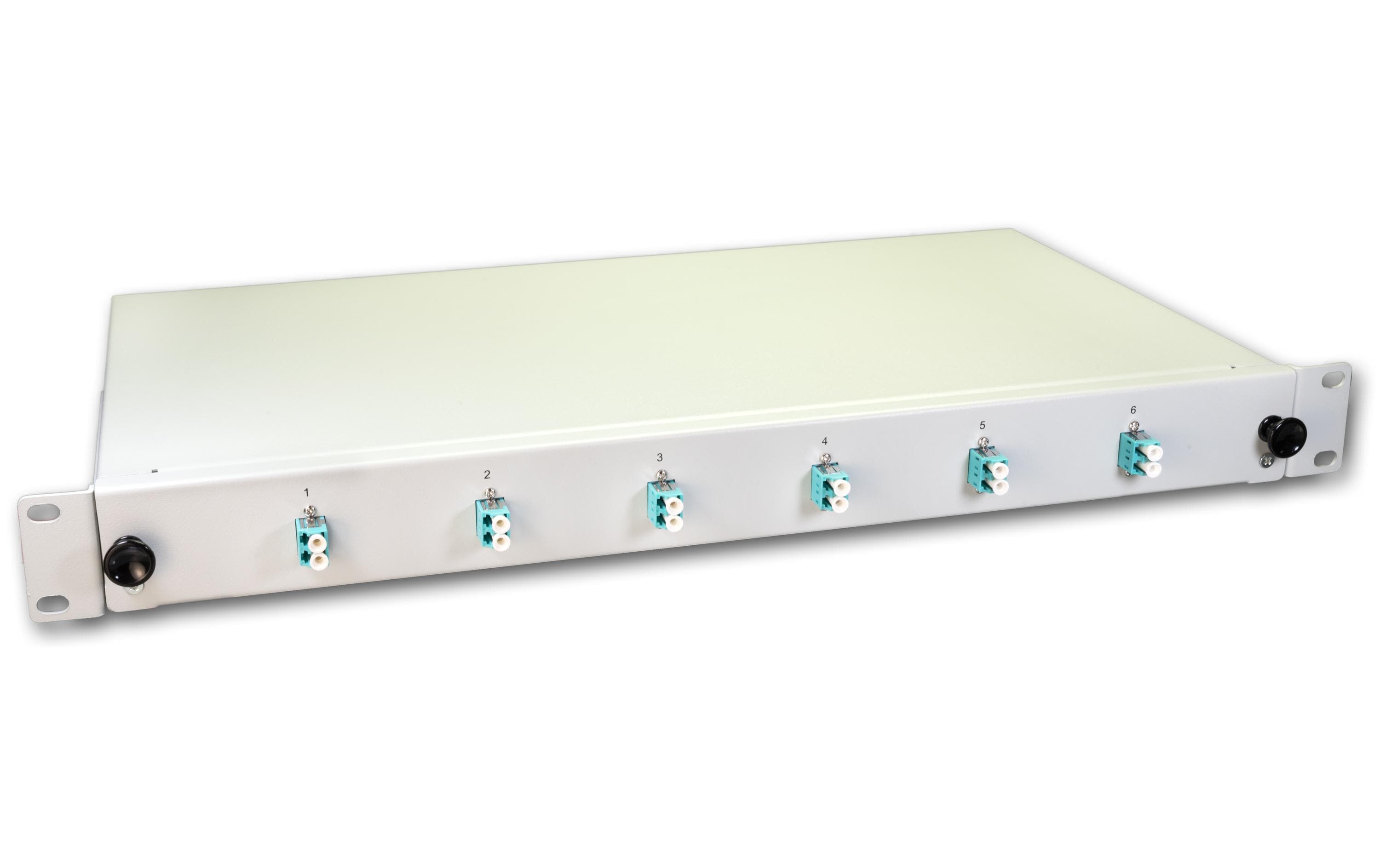 Lightwin Spleissbox 12 Fasern, 6x DLC MM, 50/125µm OM3 Pigtail