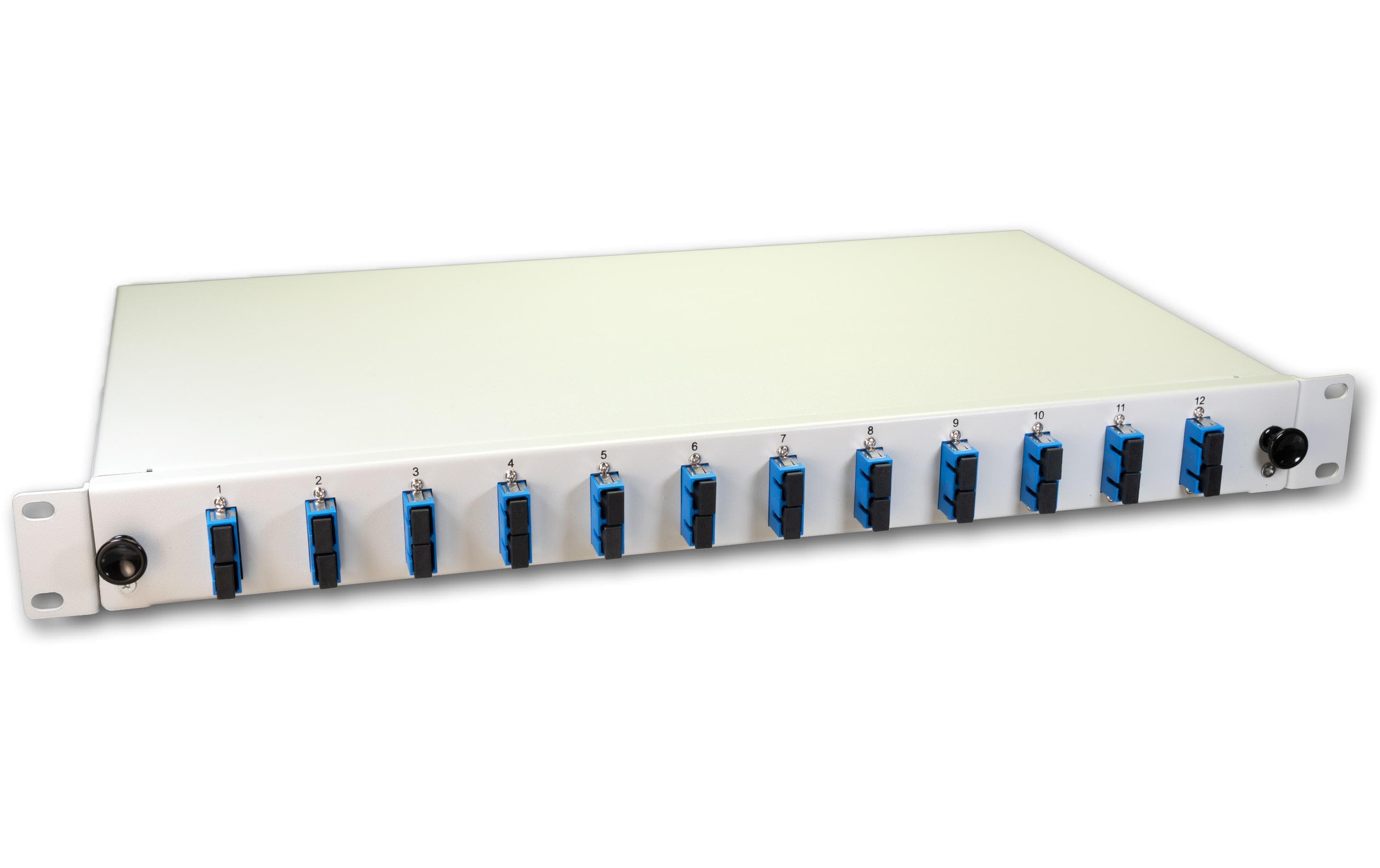 Lightwin Spleissbox 24 Fasern, 12x DSC SM, 9/125µm OS2 Pigtail