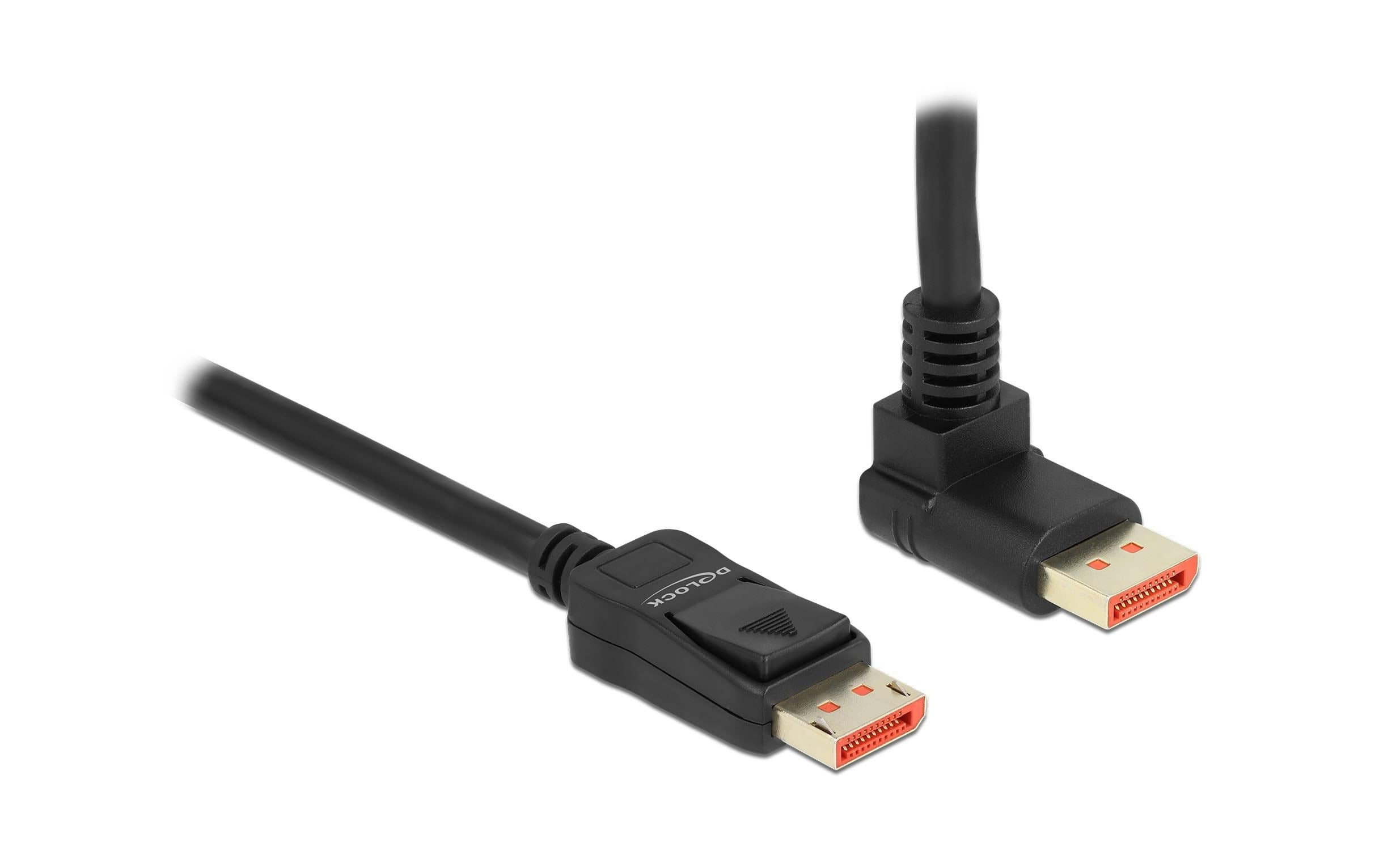 Delock Kabel Oben gewinkelt DisplayPort - DisplayPort, 3 m