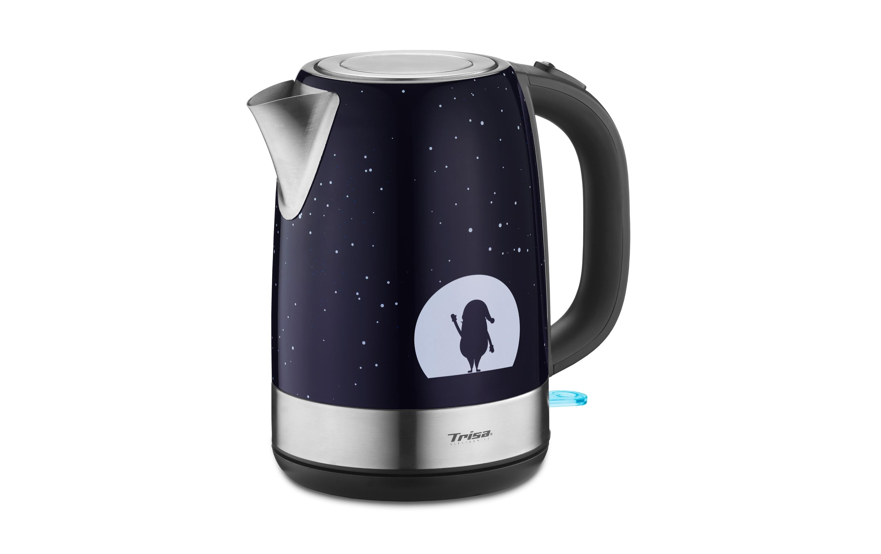 Trisa Wasserkocher X-Mas Nights 1.7 l, Dunkelblau