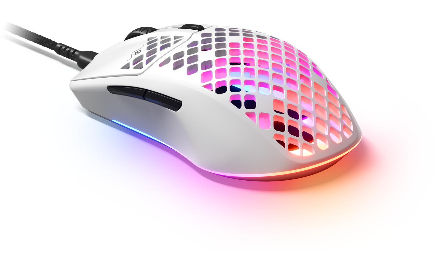 Steel Series Gaming-Maus Aerox 3 Weiss