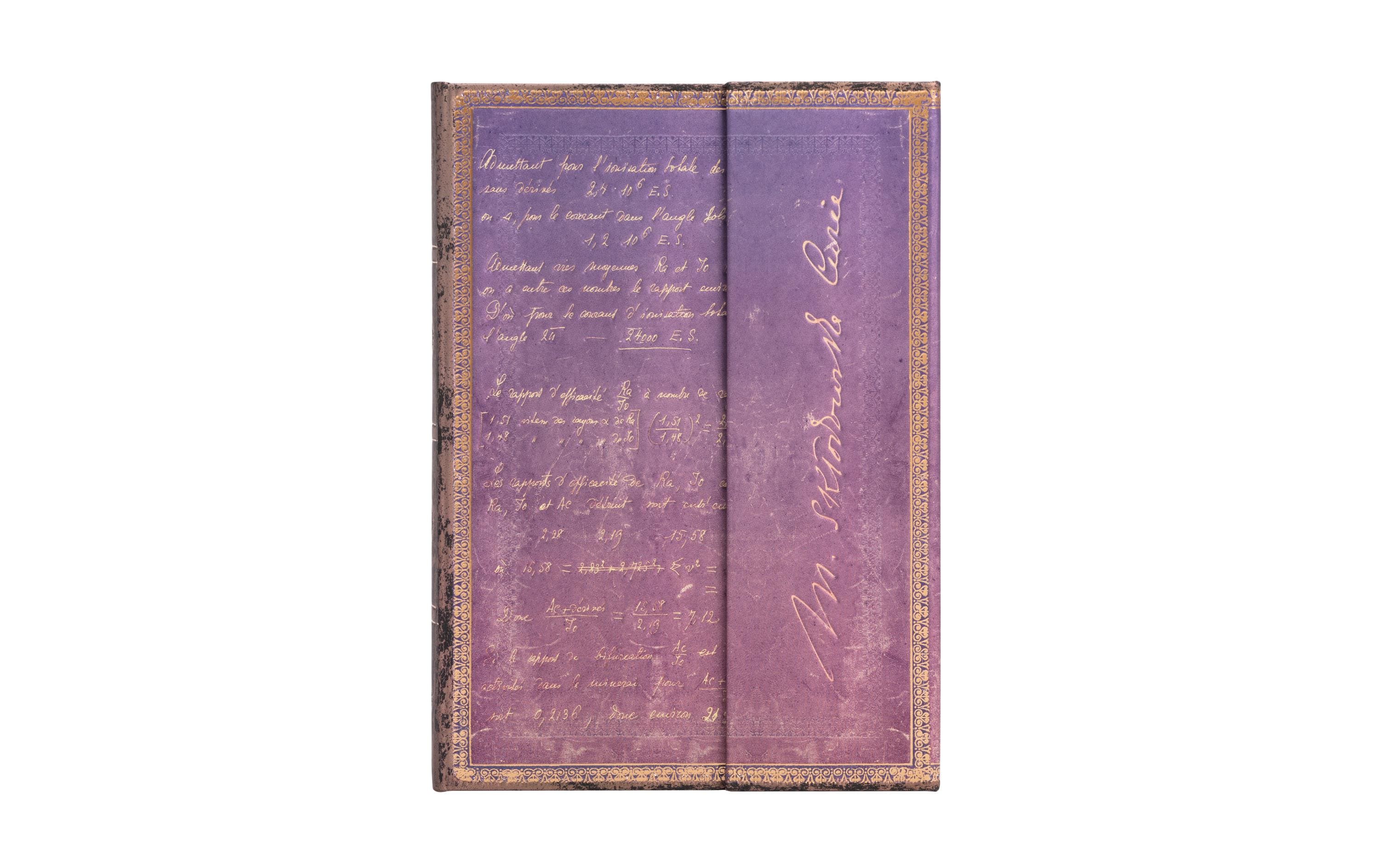 Paperblanks Notizbuch Marie Curie 13 x 18 cm, Liniert