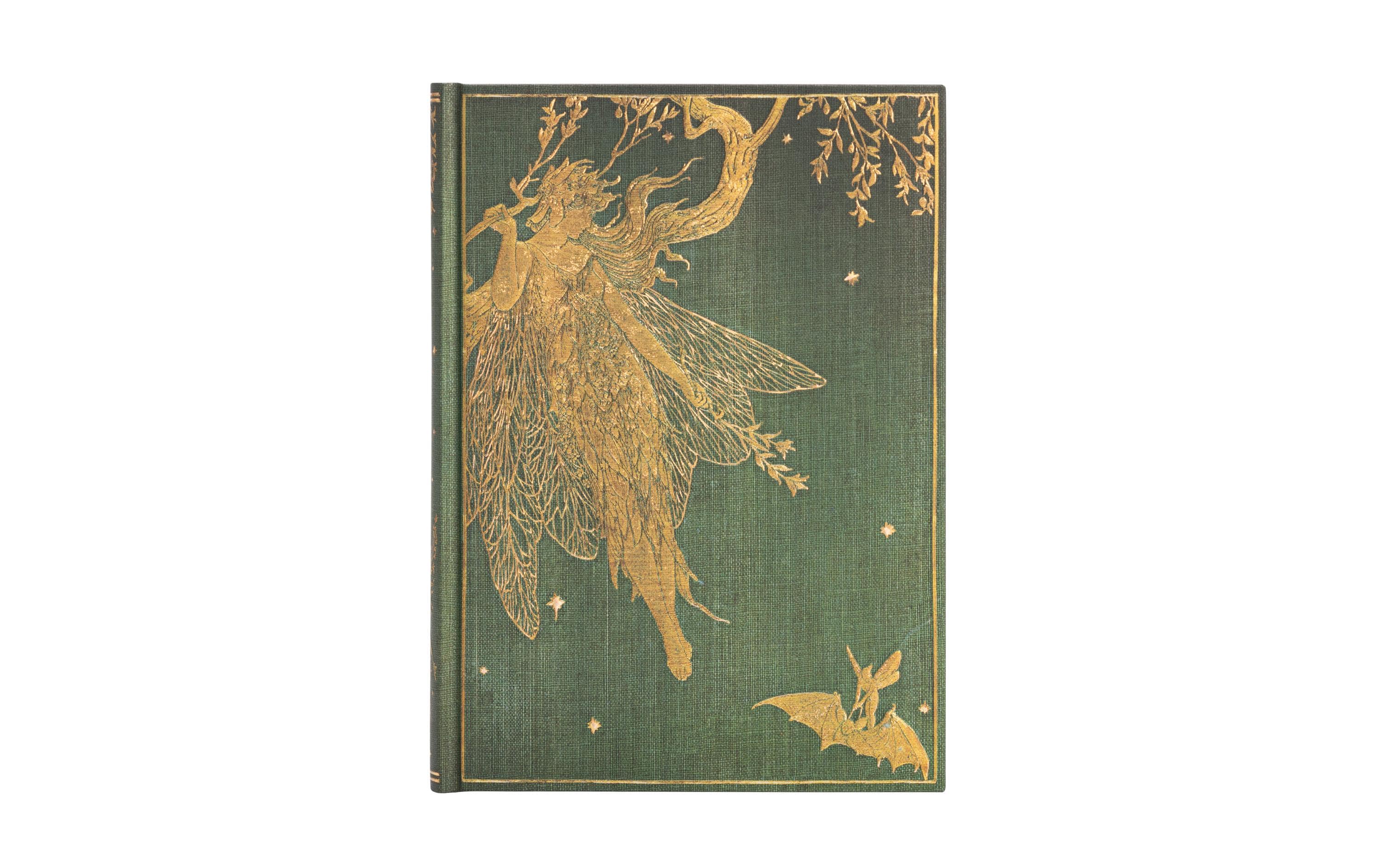 Paperblanks Adressbuch Olive Fairy 13 x 18 cm, Liniert