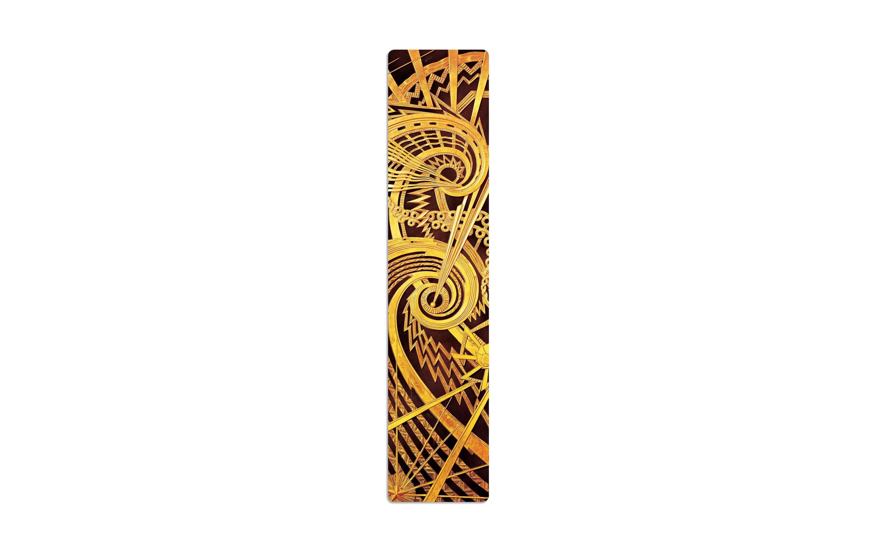 Paperblanks Lesezeichen Die Chanin-Spirale Gold