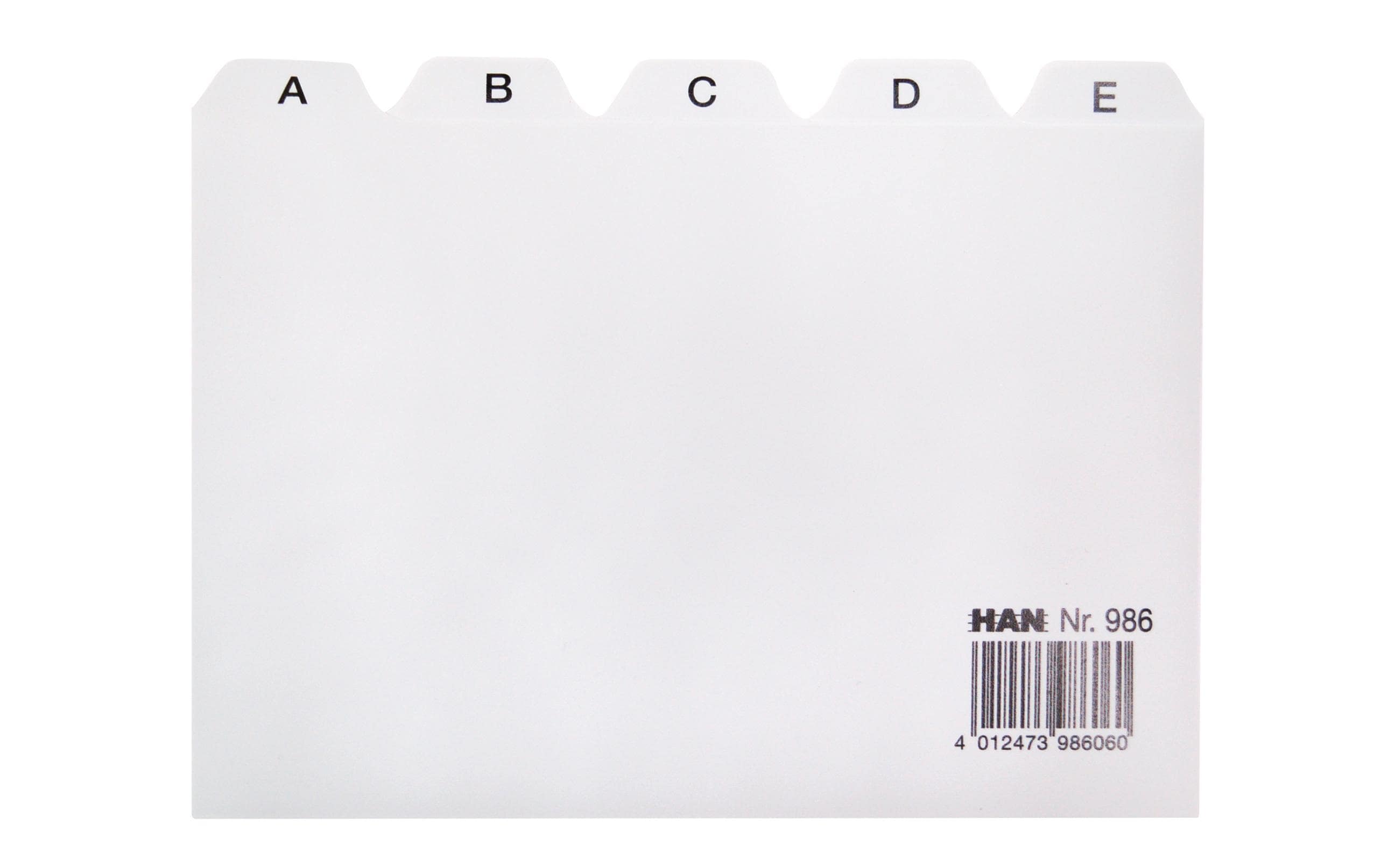 HAN Register A-Z, A6 quer